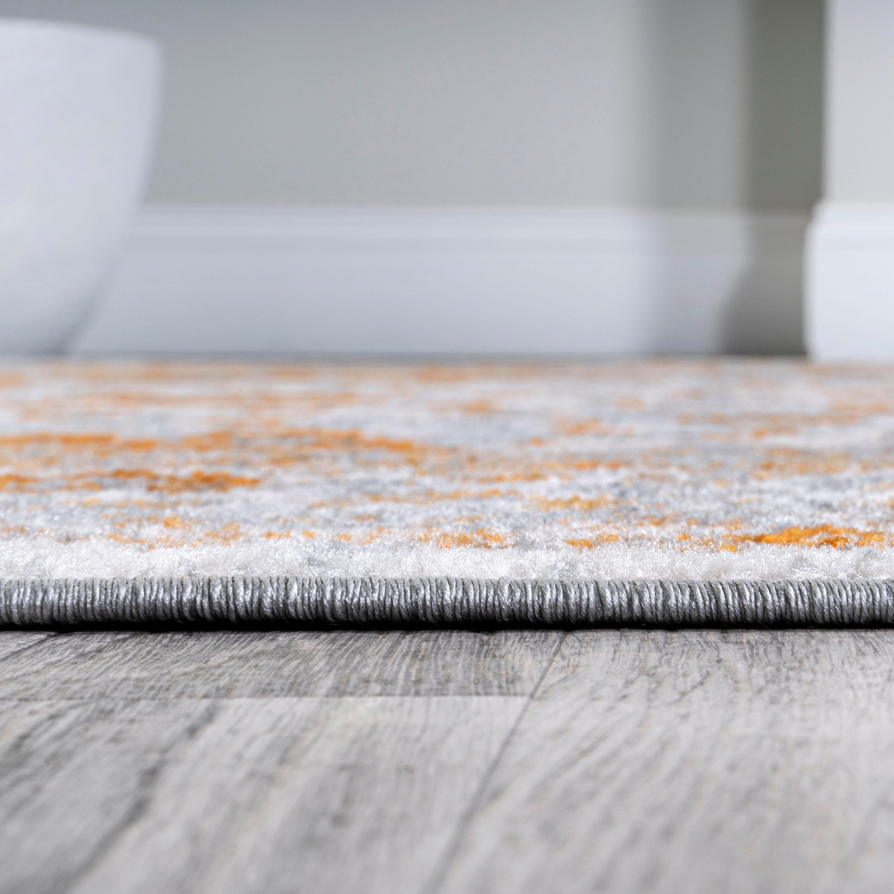 JONATHAN Y Indhira Ornate 3' x 5' Area Rug, Orange, large
