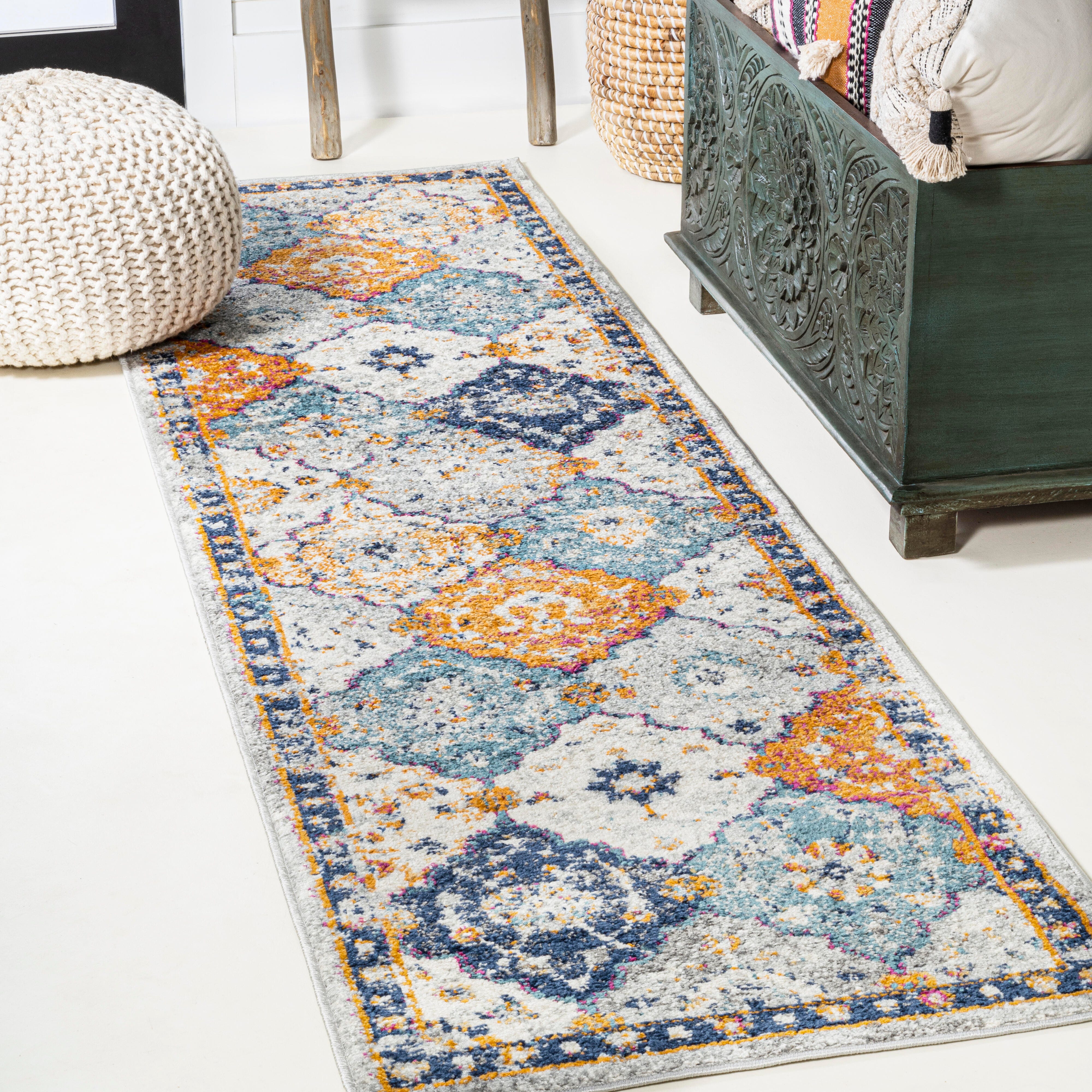 JONATHAN Y Kirman 2' x 8' Runner Rug, Multi, rollover