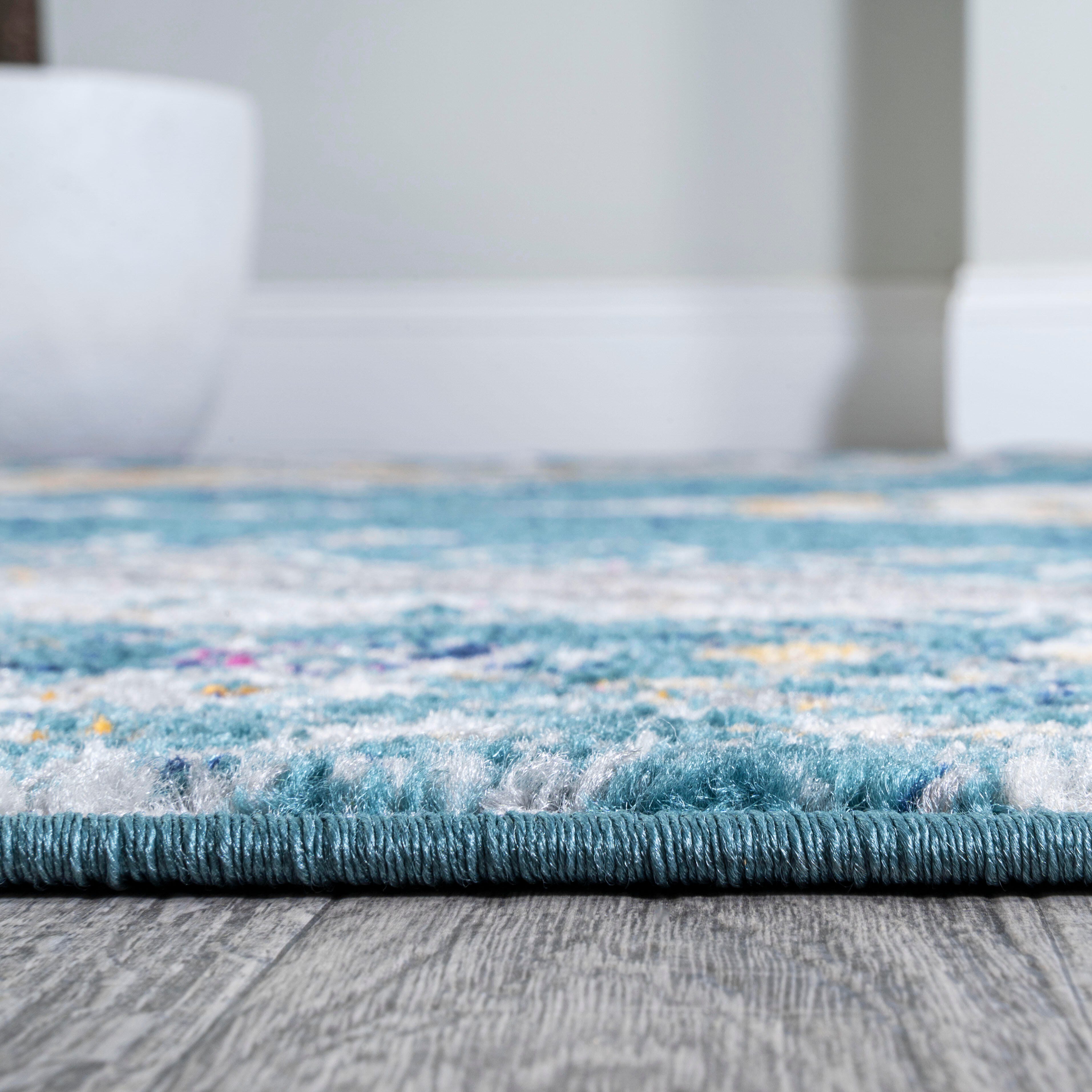 JONATHAN Y Zelda 5' x 8' Area Rug, Blue, large
