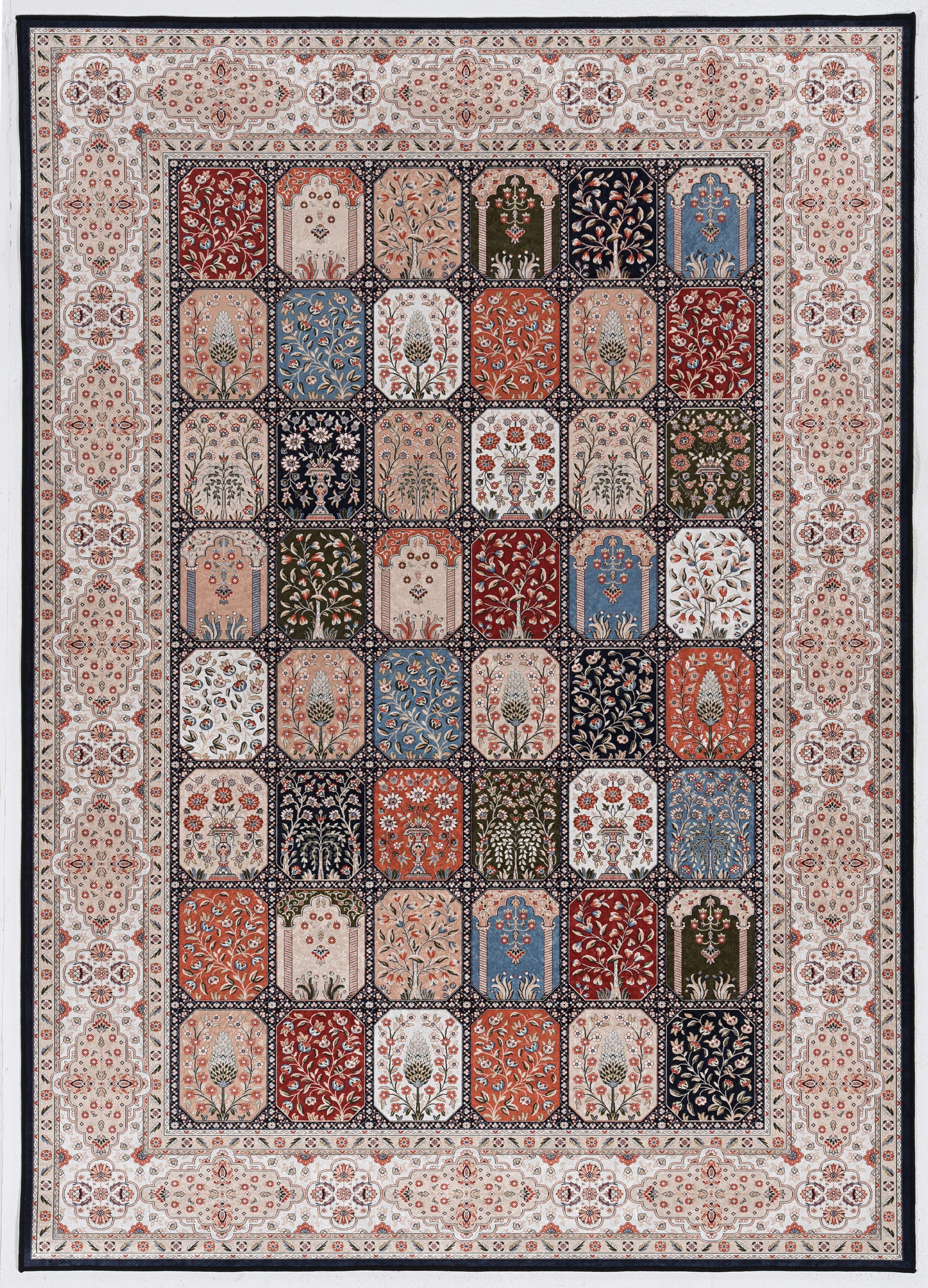 Linon Emerald Farlin 2'2" x 3'2" Area Rug, Multi, large