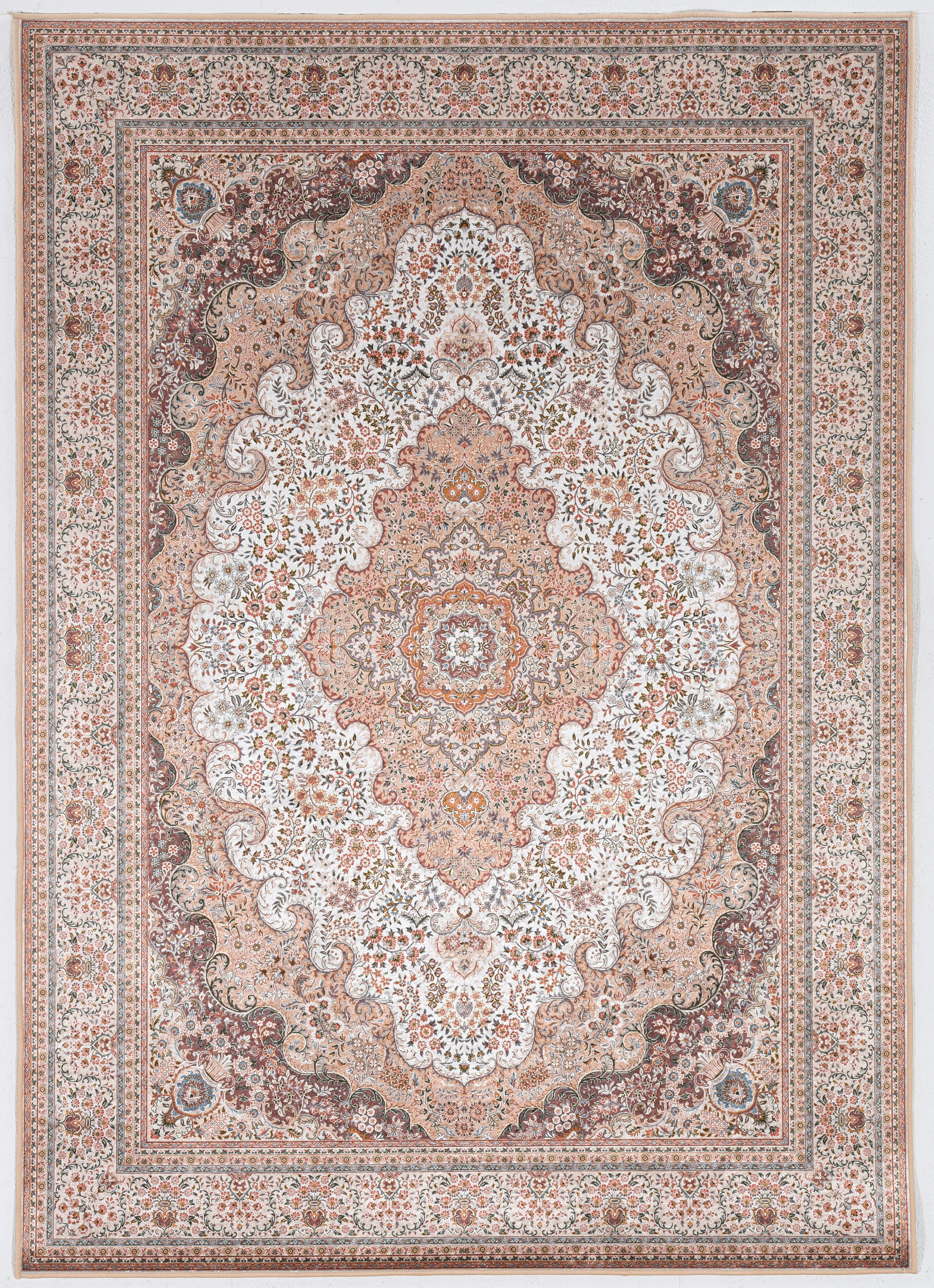 Linon Emerald Myer 2'2" x 3'2" Area Rug, Ivory, large