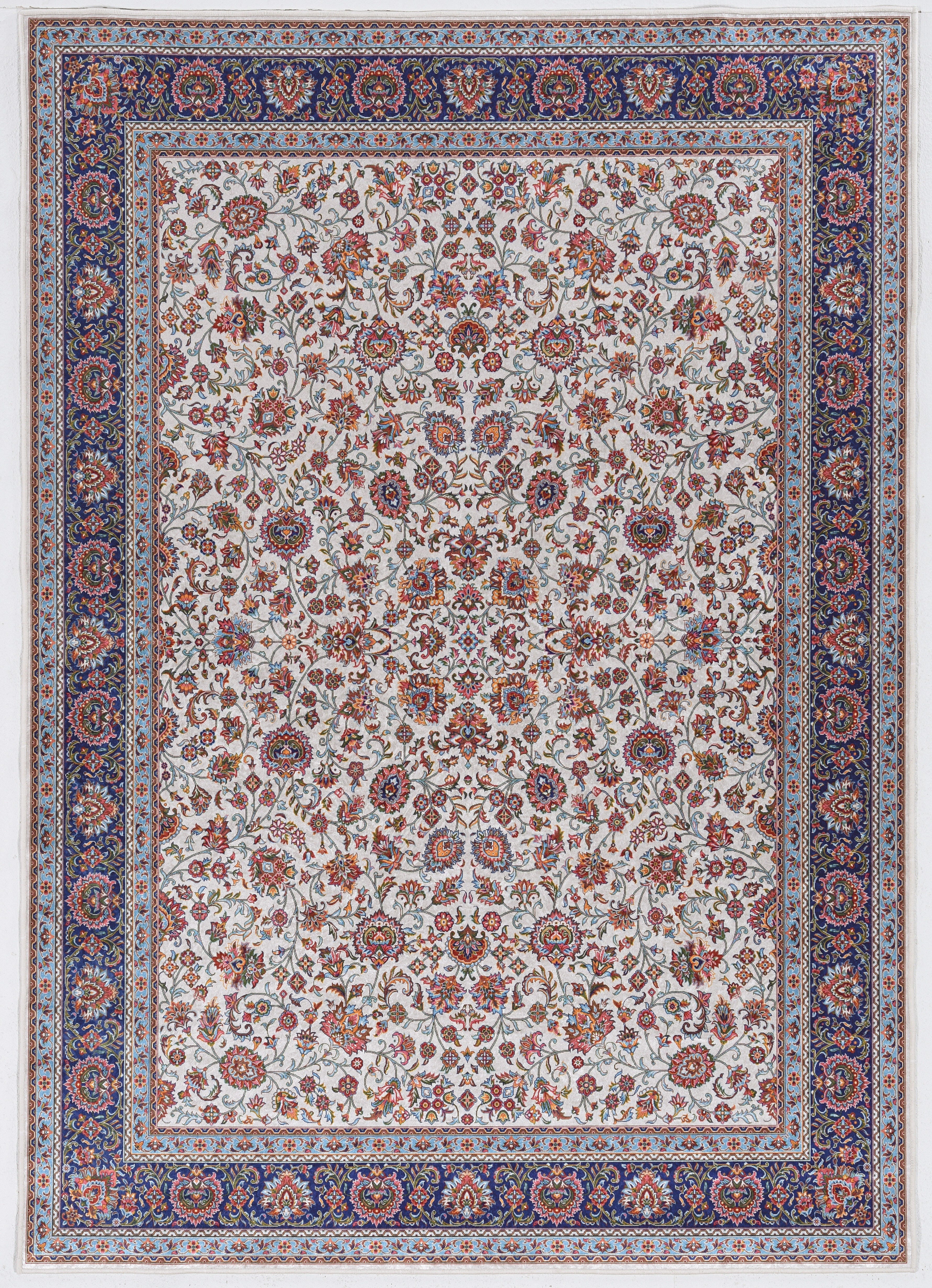 Linon Emerald Ritchie 3'3" x 5' Area Rug, Ivory, large