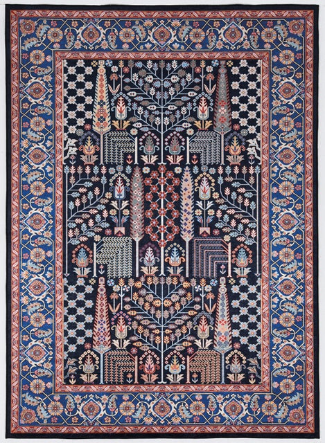 Linon Emerald Tenley 6'7" x 9'7" Area Rug