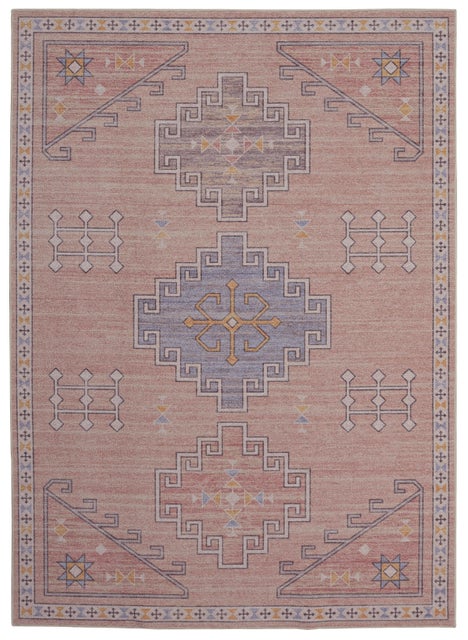 Linon Oakland Emerson 5' x 7' Area Rug, Pink
