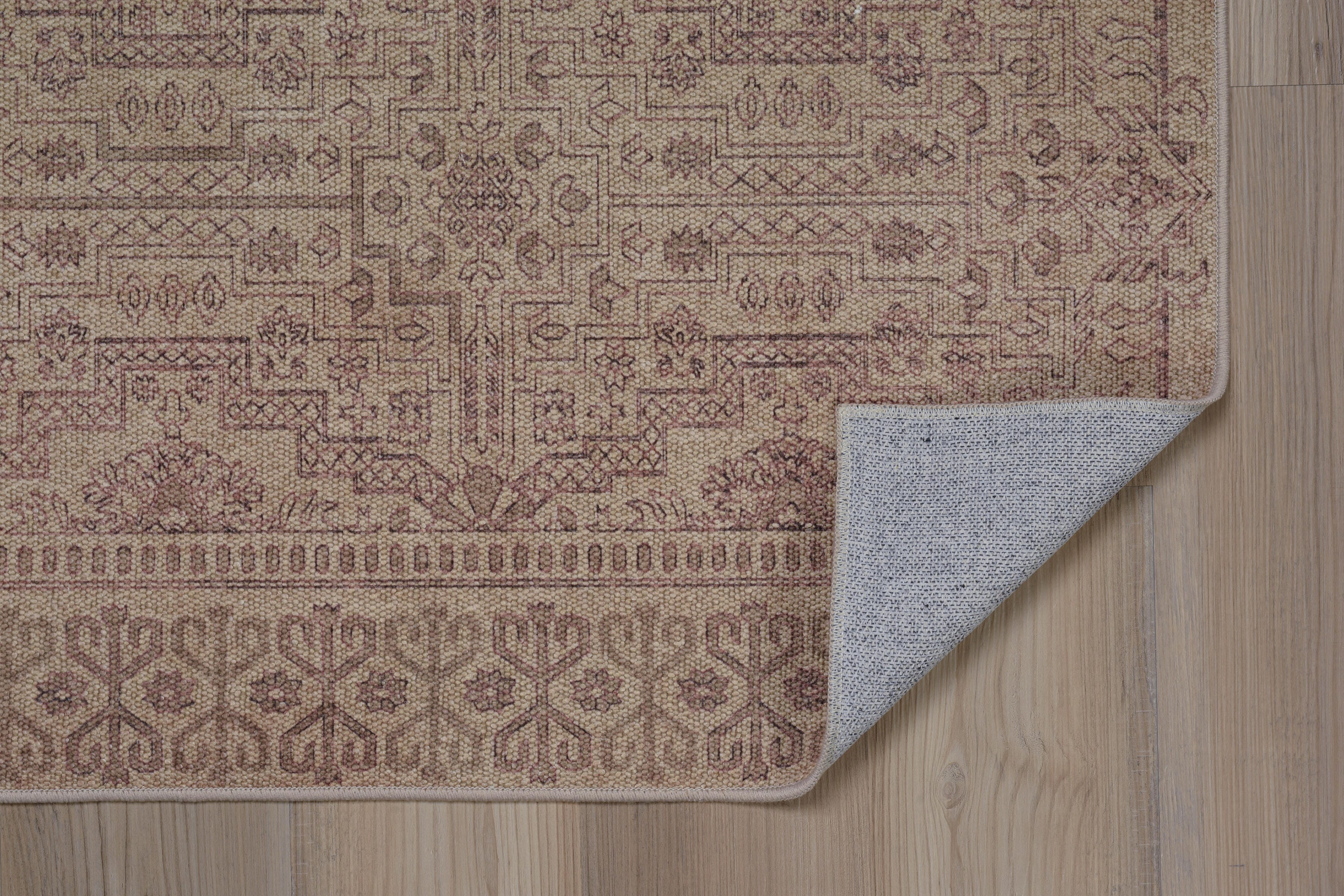 Linon Oakland Sloan 2'6" x 8'  Runner Rug, Sand, large