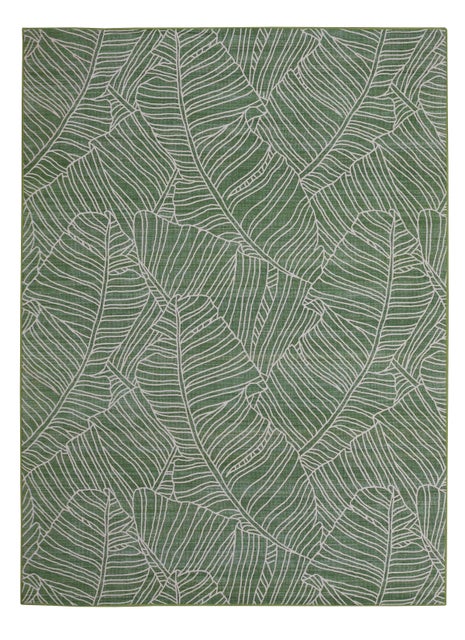 Linon Outdoor Washable Burma 5' x7' Area Rug