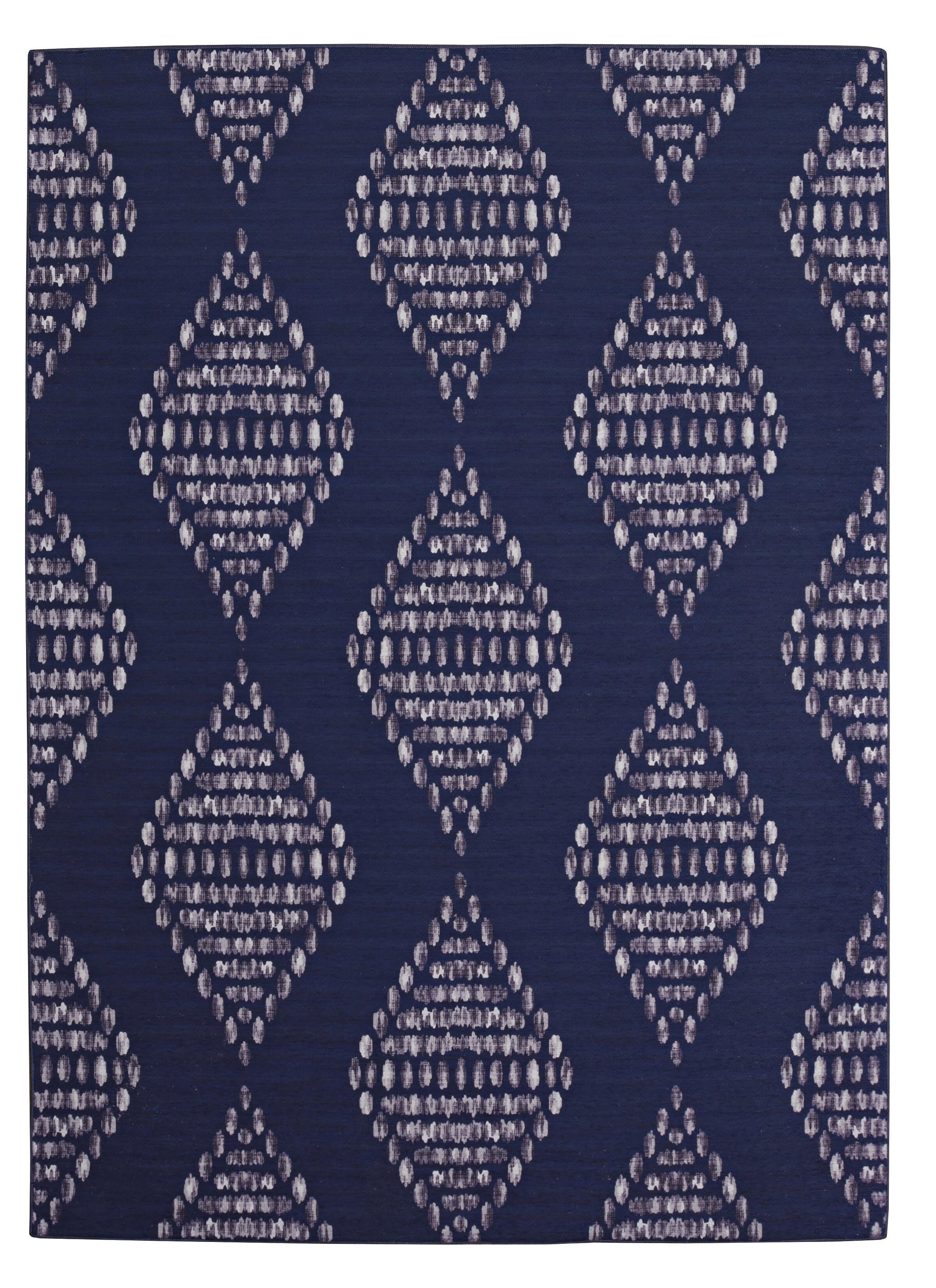 Linon Outdoor Washable Toma 5' x7'  Area Rug, , large