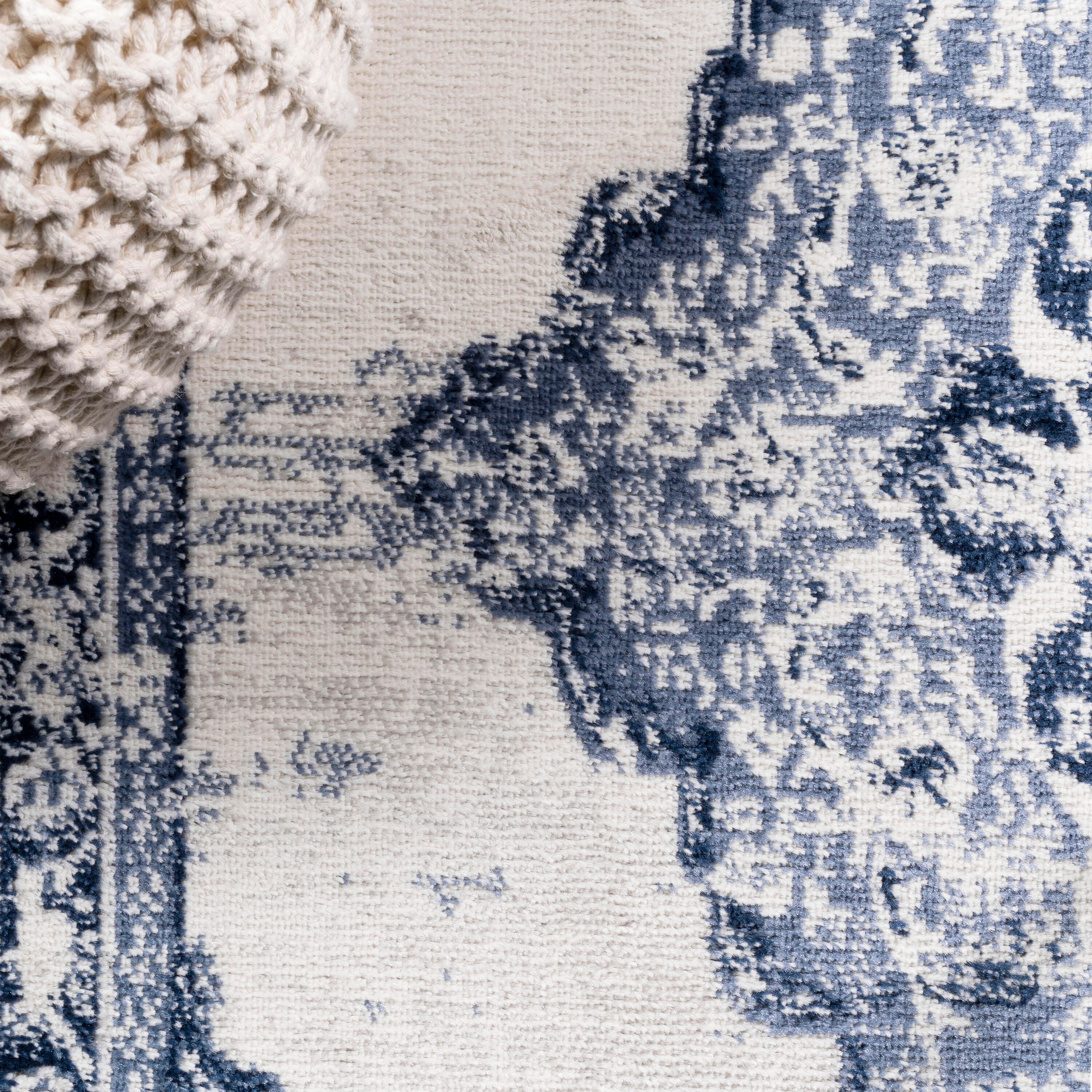 Jonathan Y Alhambra 3' x 5' Area Rug, Light Blue/Ivory, large