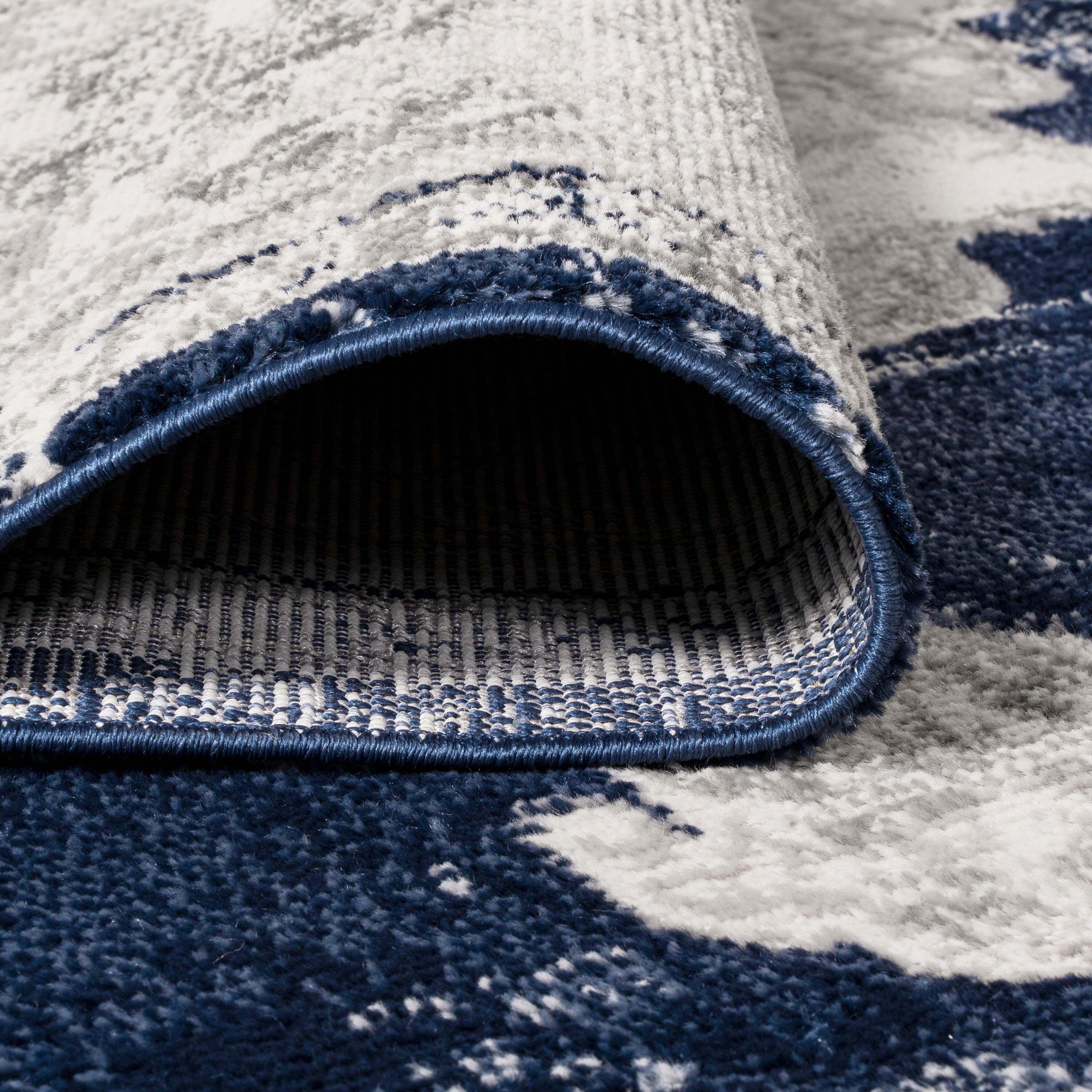 Jonathan Y Alhambra 3' x 5' Area Rug, Ivory/Navy, large