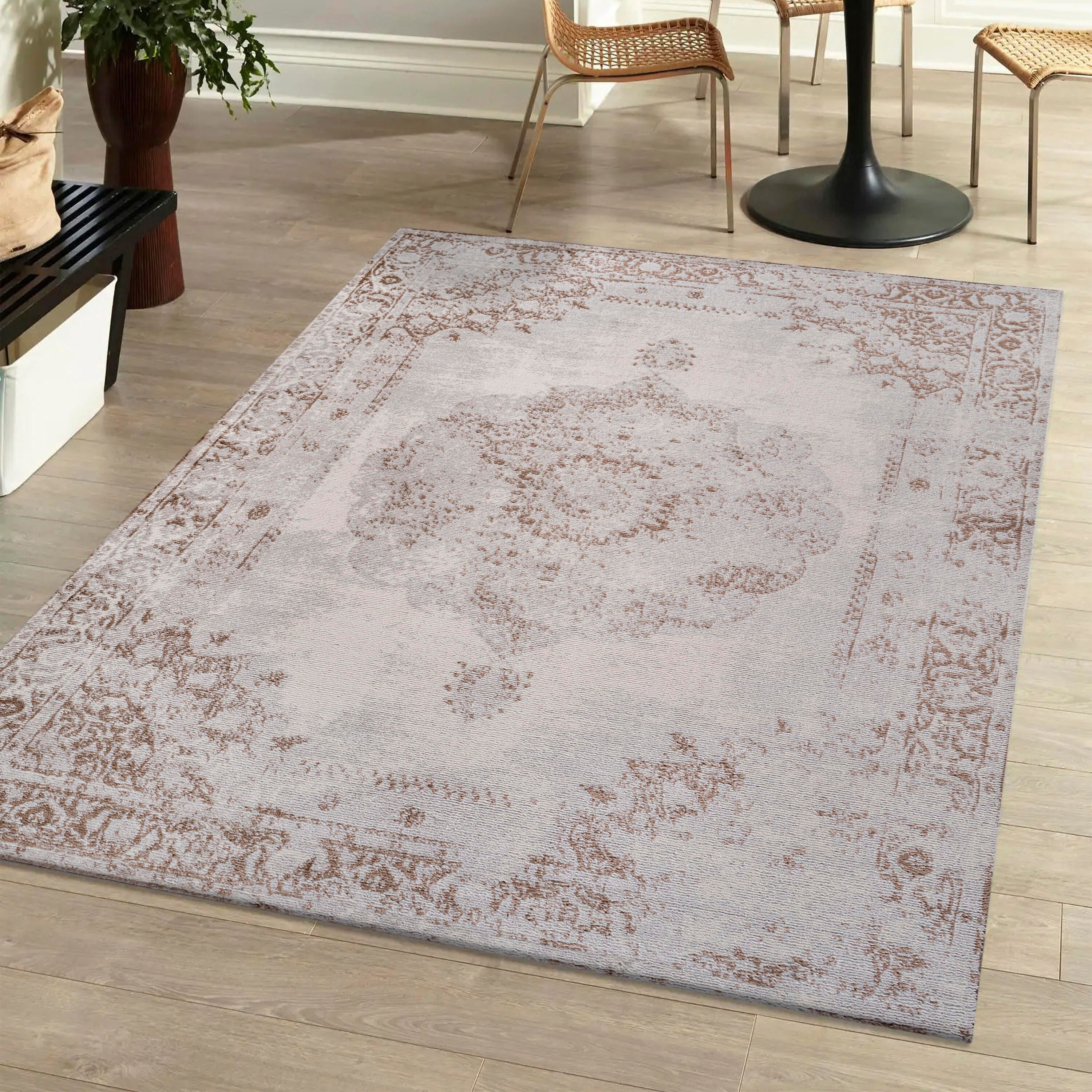 Jonathan Y Rosalia 4' x 6' Area Rug, Brown, large