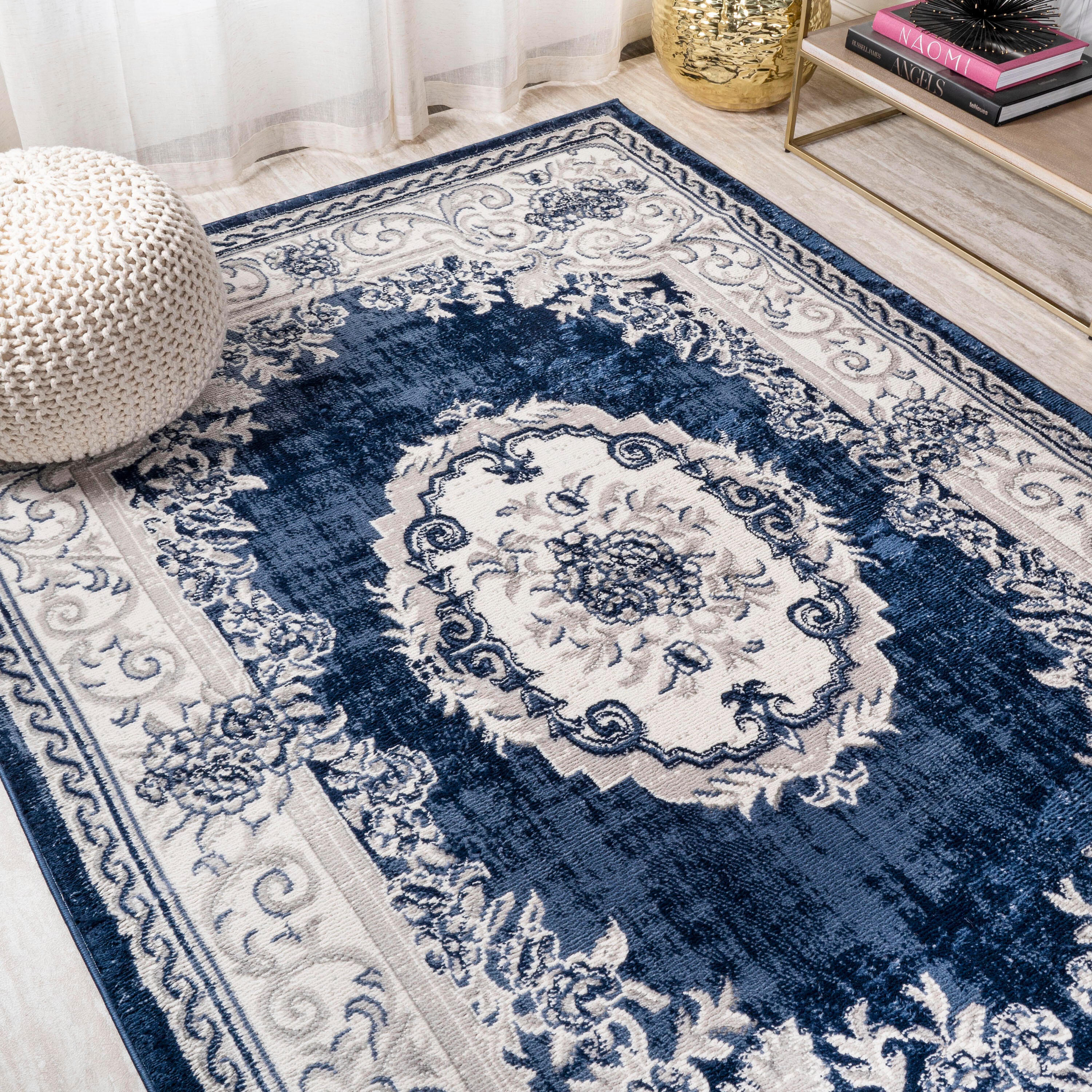 Jonathan Y Rosalia 3' x 5' Area Rug, Blue, large