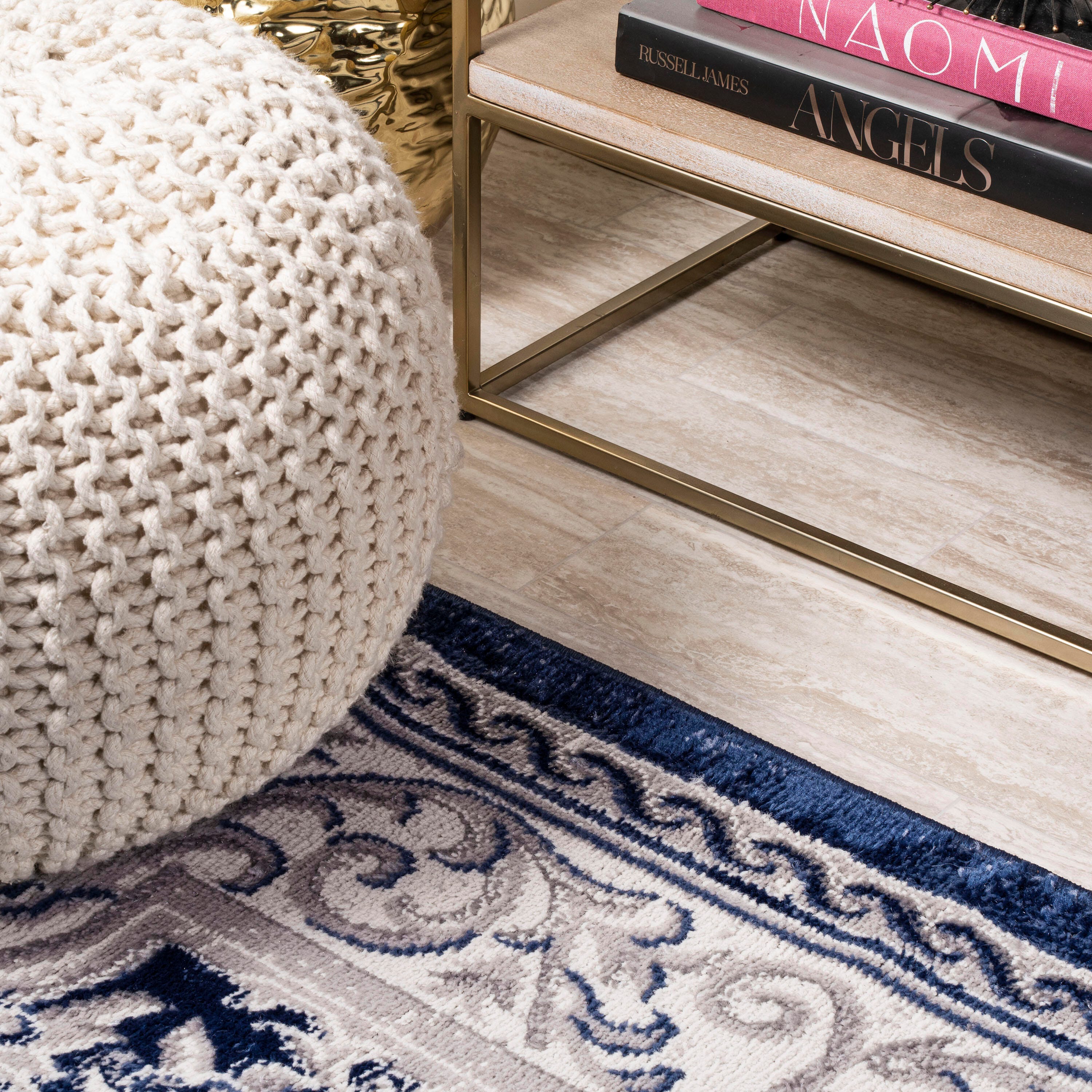 Jonathan Y Rosalia 3' x 5' Area Rug, Blue, large