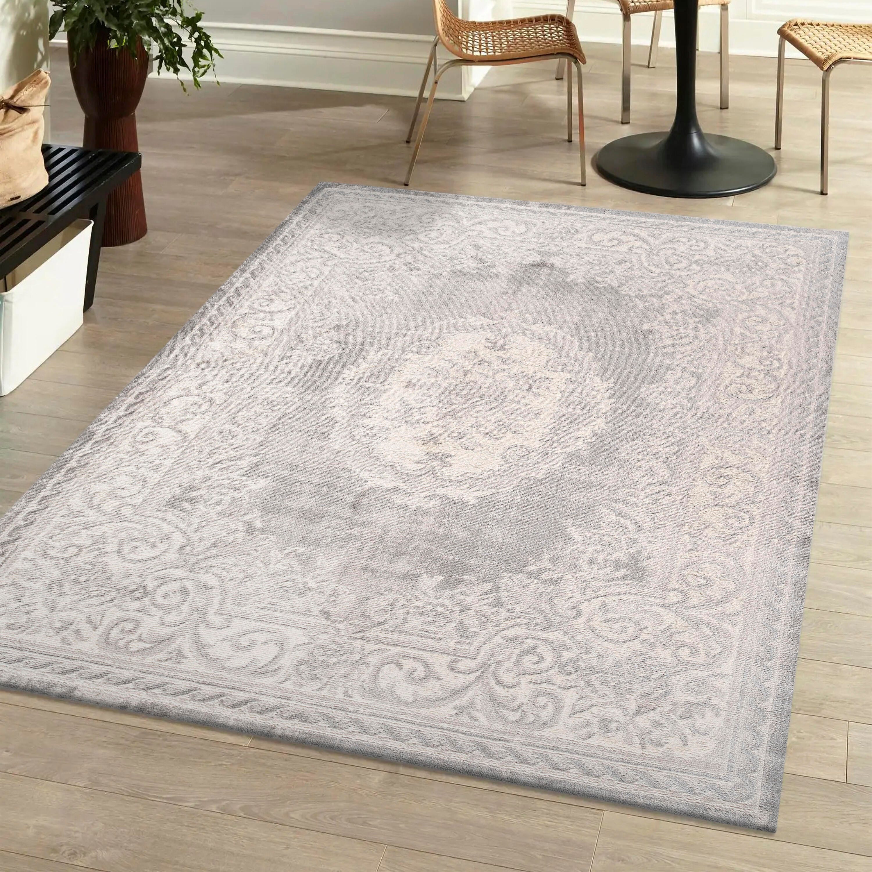 Jonathan Y Rosalia 5' x 8' Area Rug, Gray, large