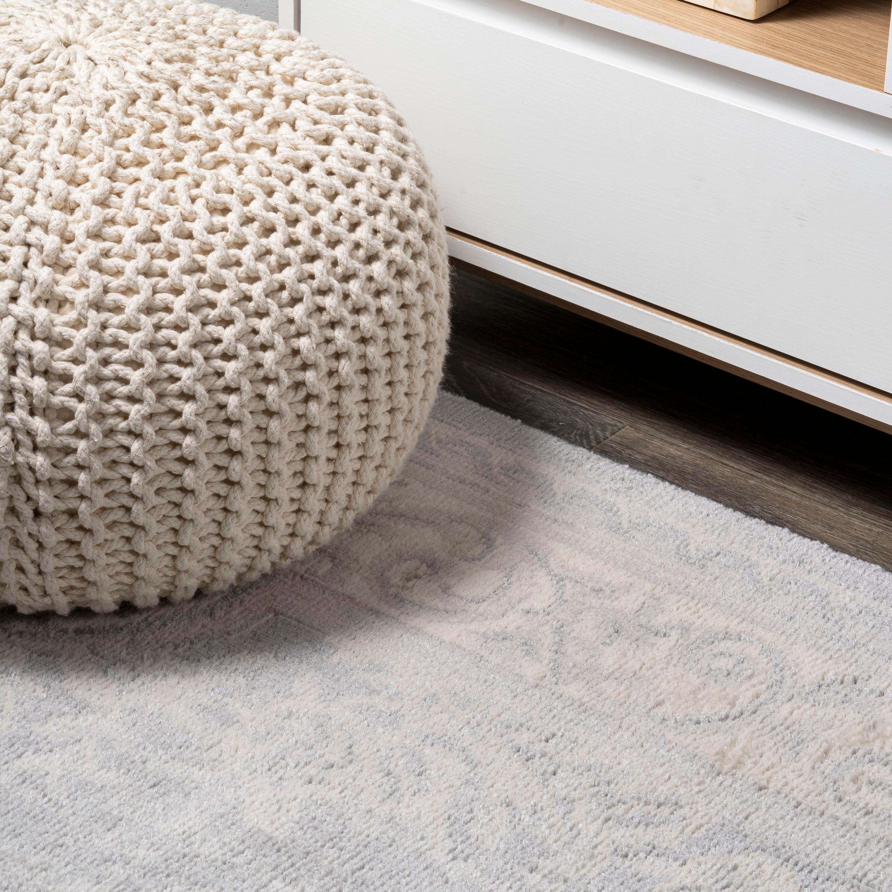 Jonathan Y Rosalia 3' x 5' Area Rug, Gray, large