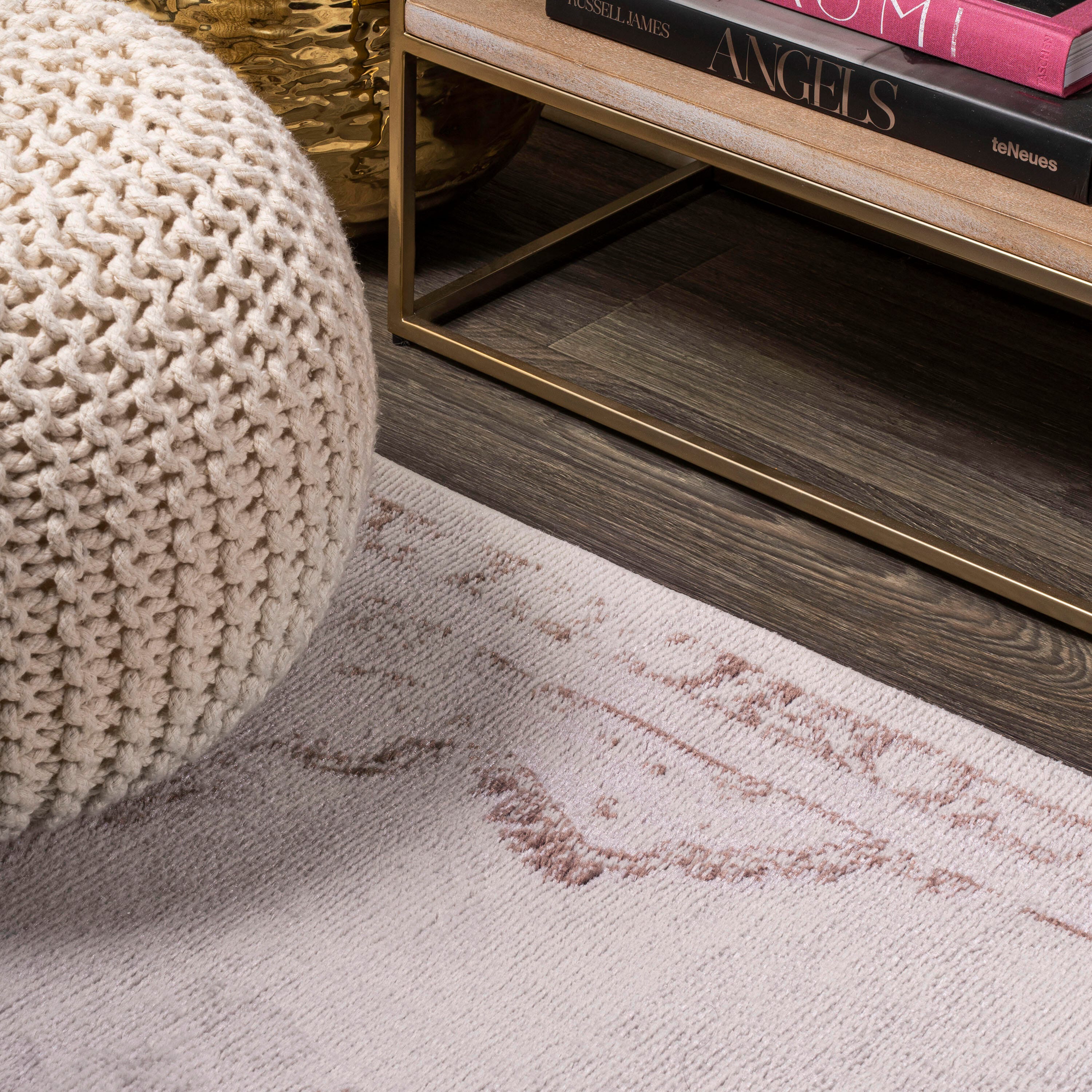 Jonathan Y Alhambra 2' x 8' Runner Rug, Cream/Red, large