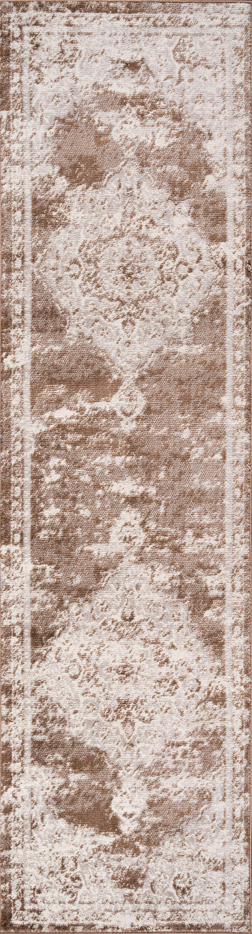 Jonathan Y Alhambra 2' x 8' Runner Rug, Brown, large