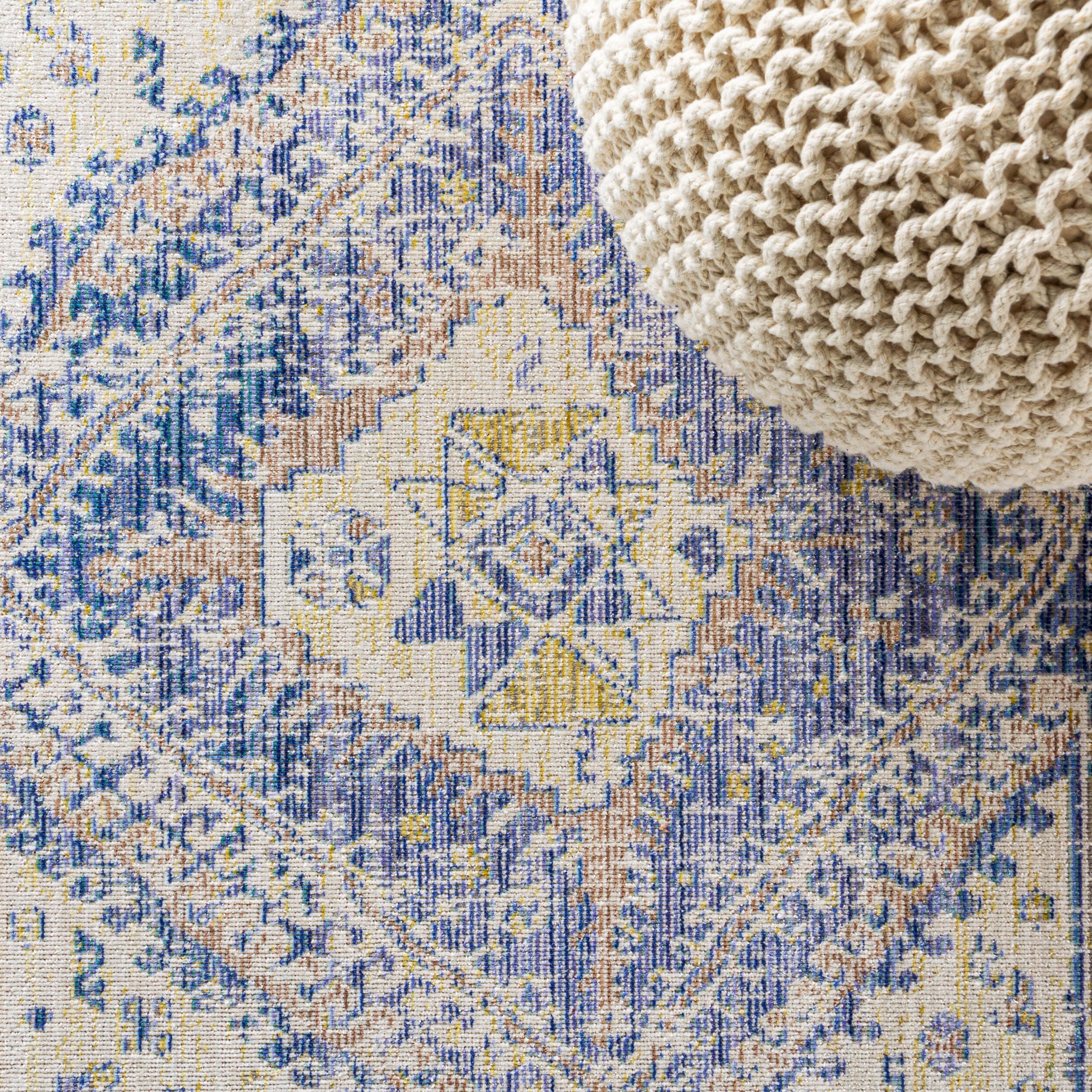 Jonathan Y Darija 4' x 6' Area Rug, Blue, large