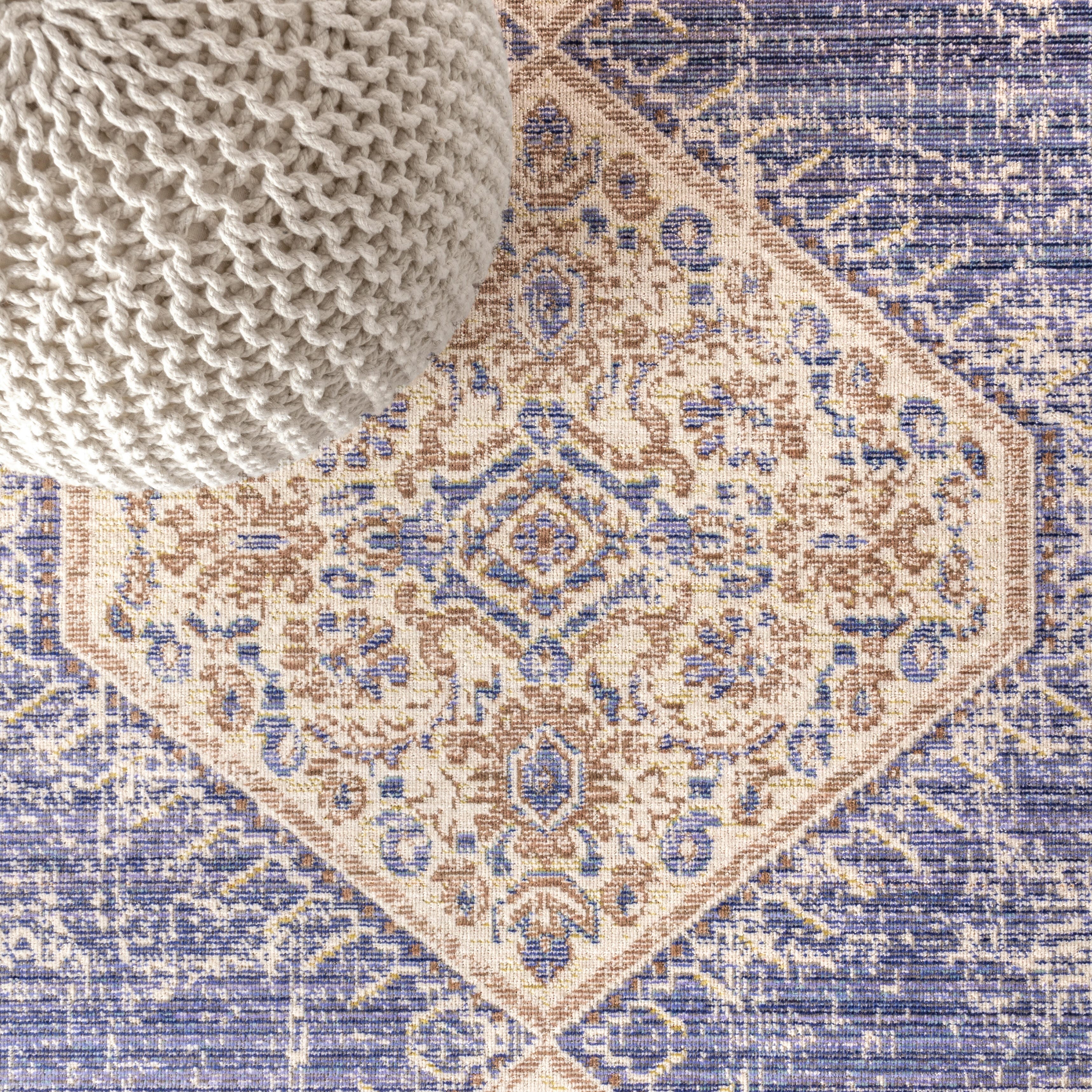 Jonathan Y Lila 4' x 6' Area Rug, Purple, large