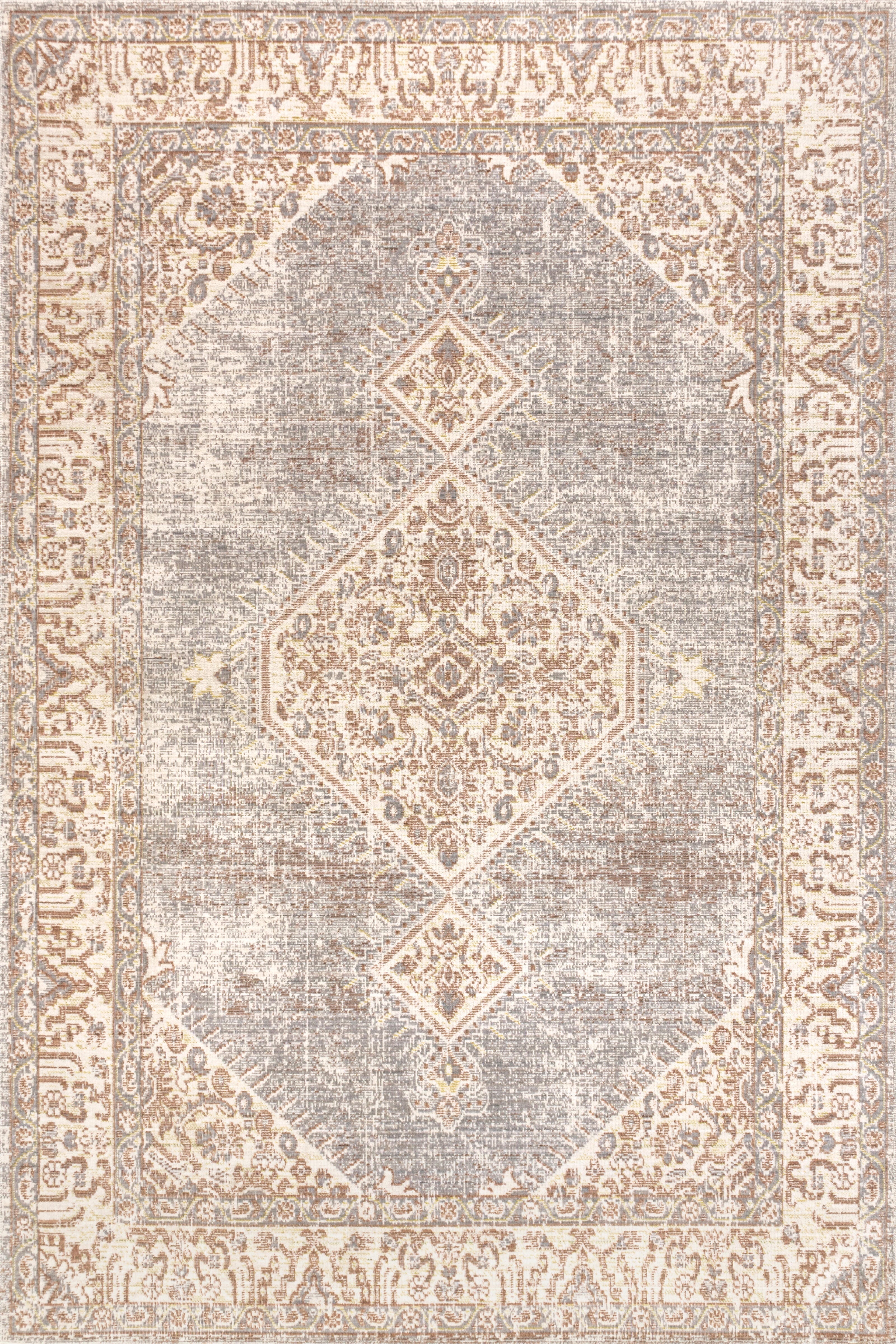 Jonathan Y Lila 8' x 10' Area Rug, Gray, large