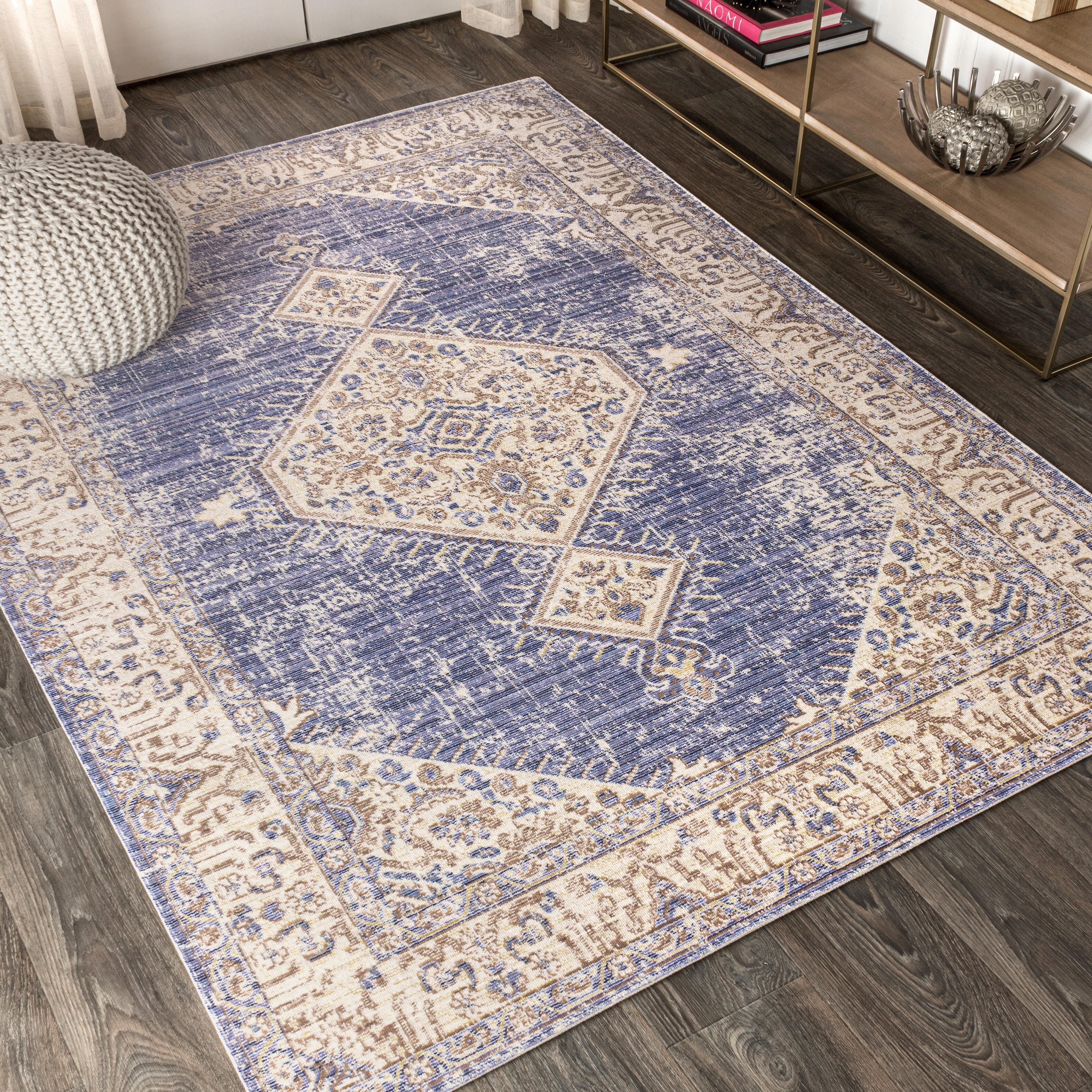 Jonathan Y Lila 8' x 10' Area Rug, Purple, rollover