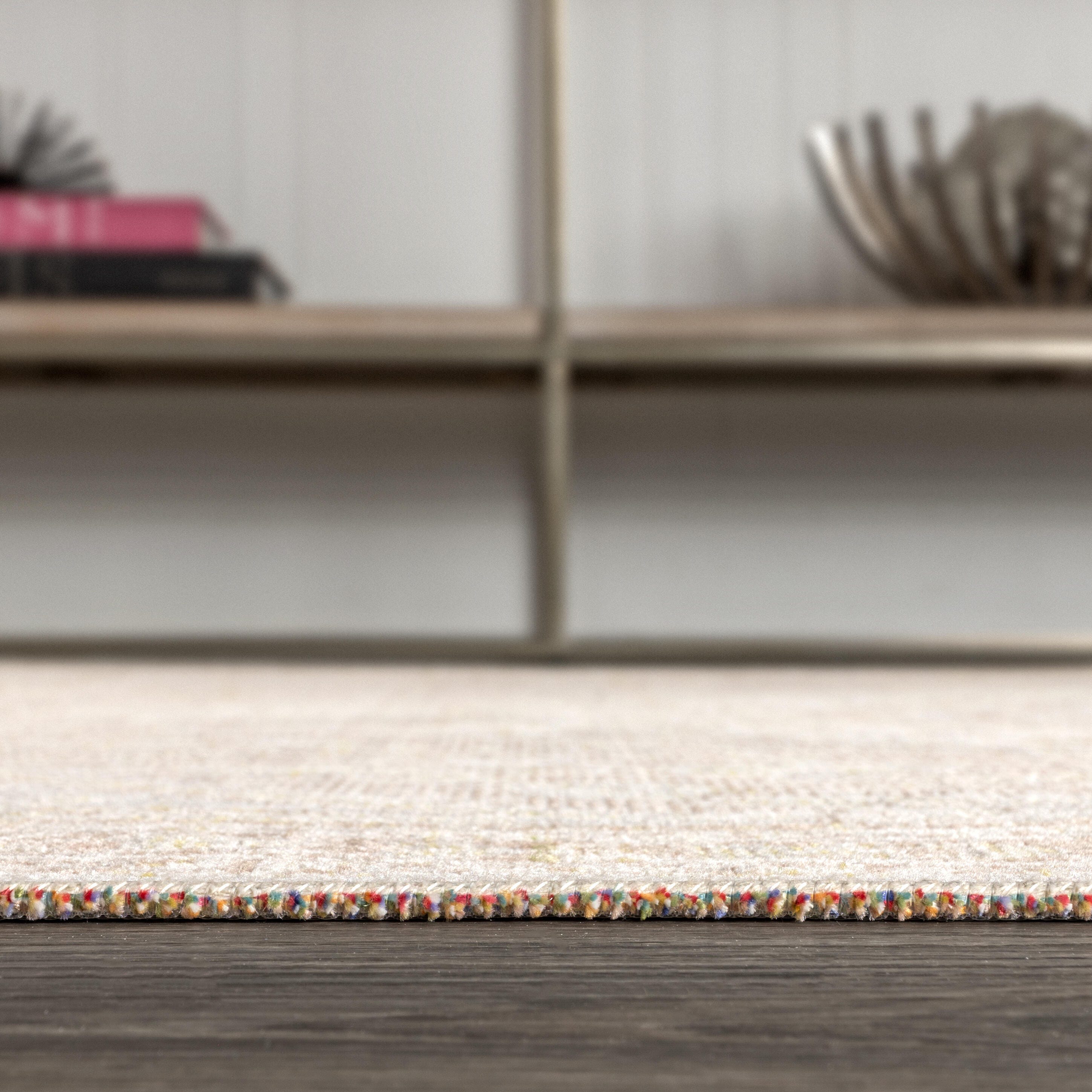 Jonathan Y Petras 5' x 8' Area Rug, Gray, large