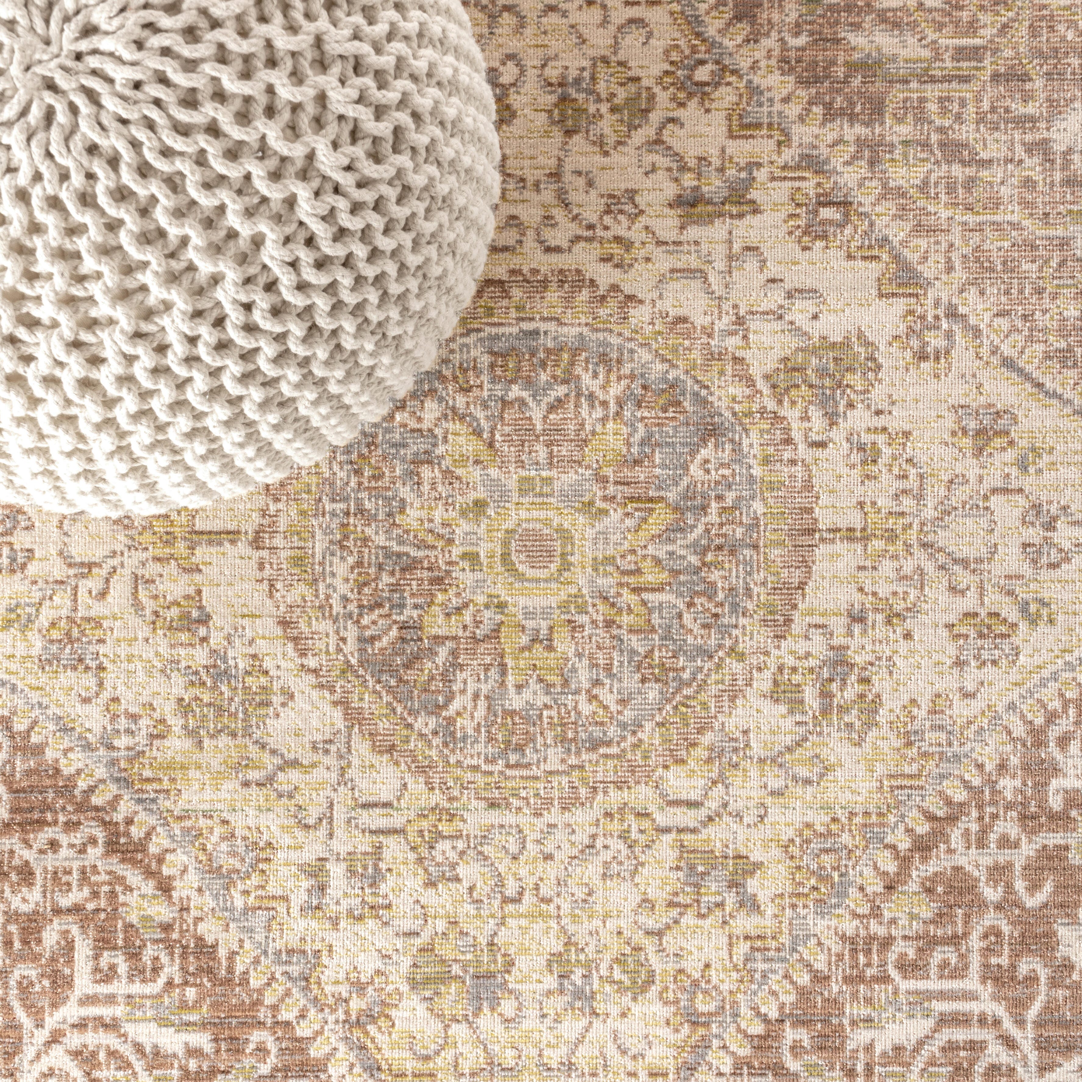 Jonathan Y Petras 5' x 8' Area Rug, Gray, large