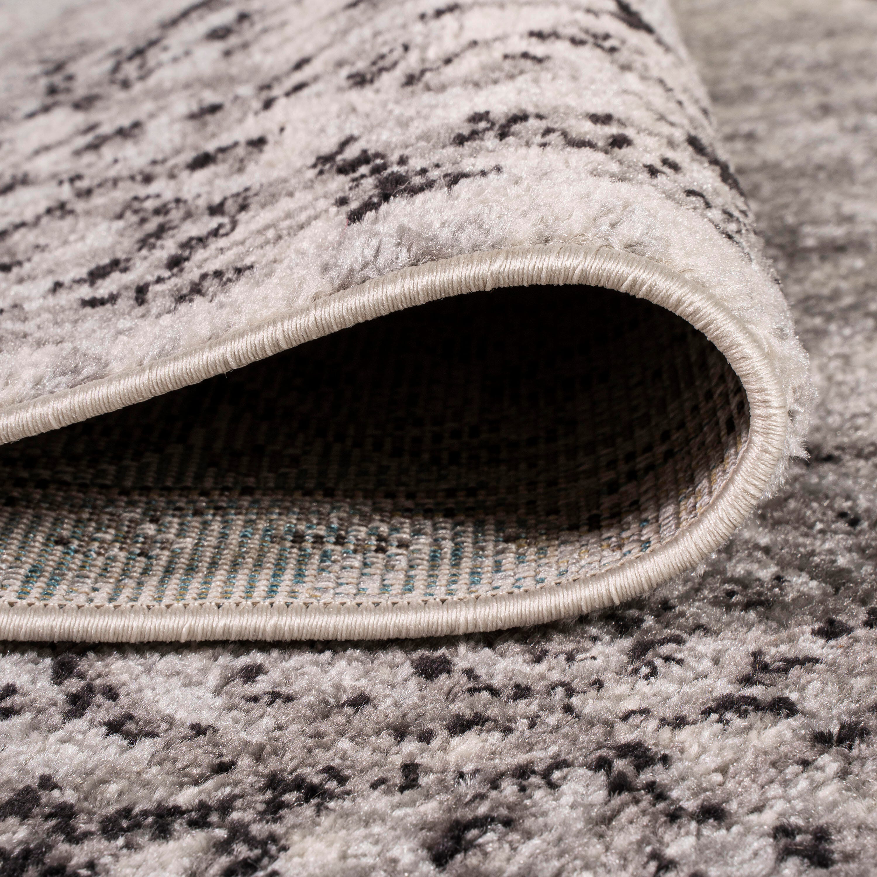Jonathan Y Minori Filigree 4' x 6' Area Rug, Gray, large