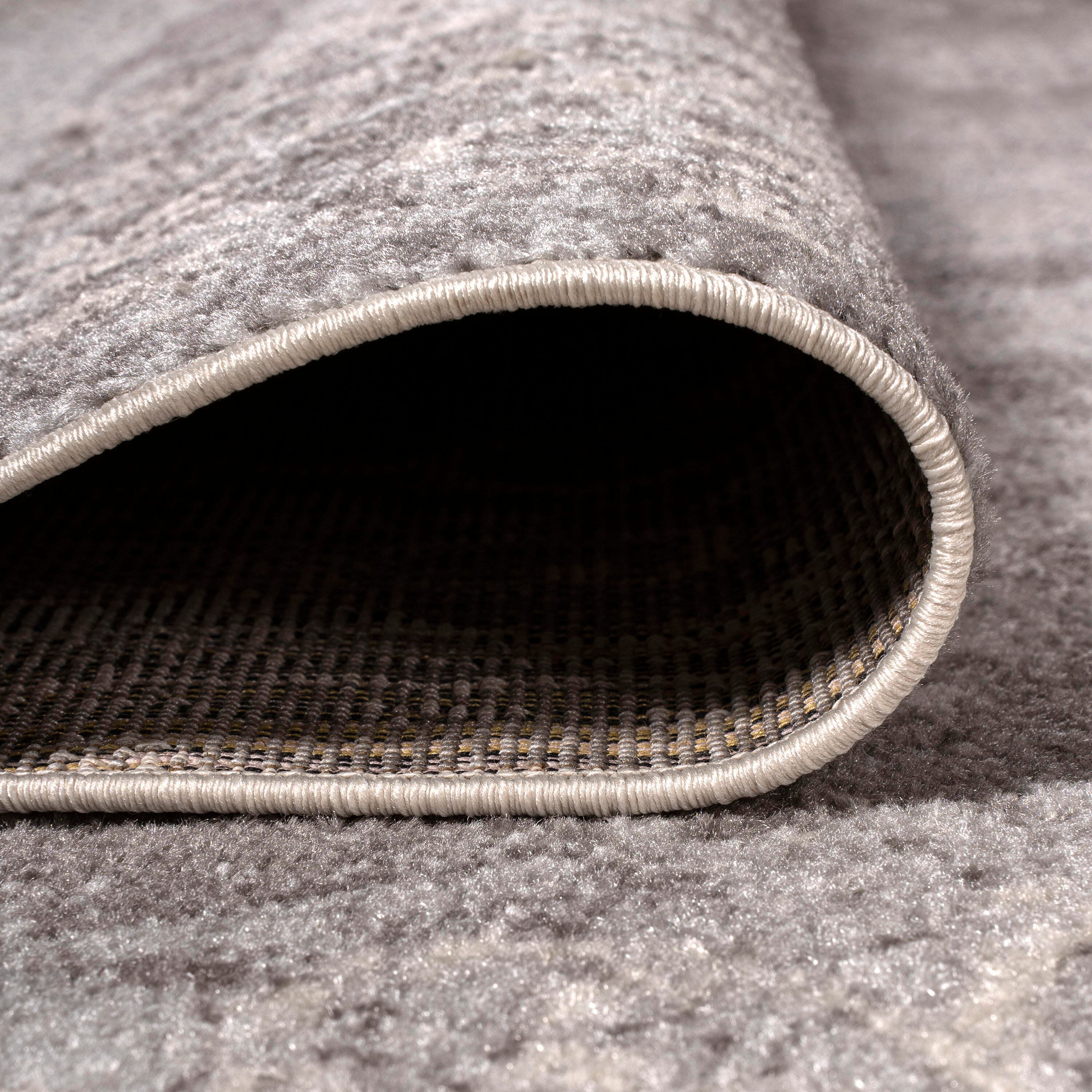 Jonathan Y Minori Filigree 4' x 6' Area Rug, Light Gray/Cream, large