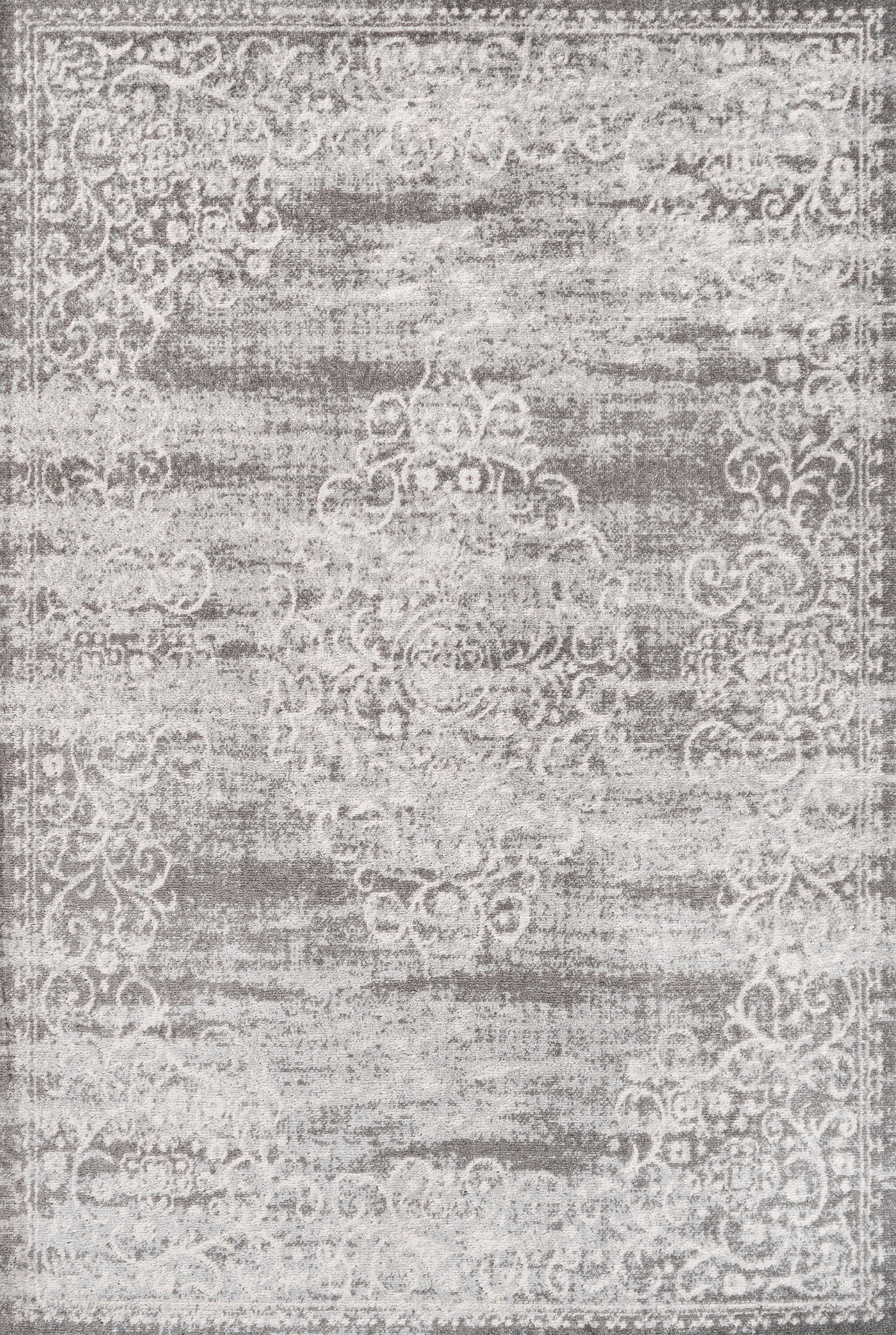 Jonathan Y Minori Filigree 5' x 8' Area Rug, Light Gray/Cream, large