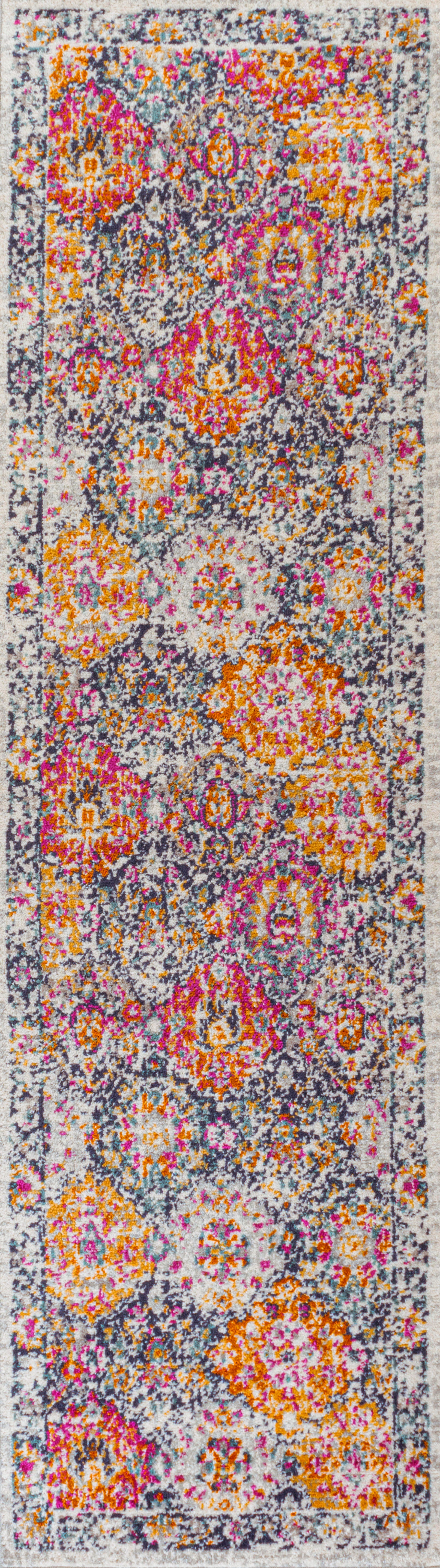 Jonathan Y Persian 2' x 8' Runner Rug, Multi, large