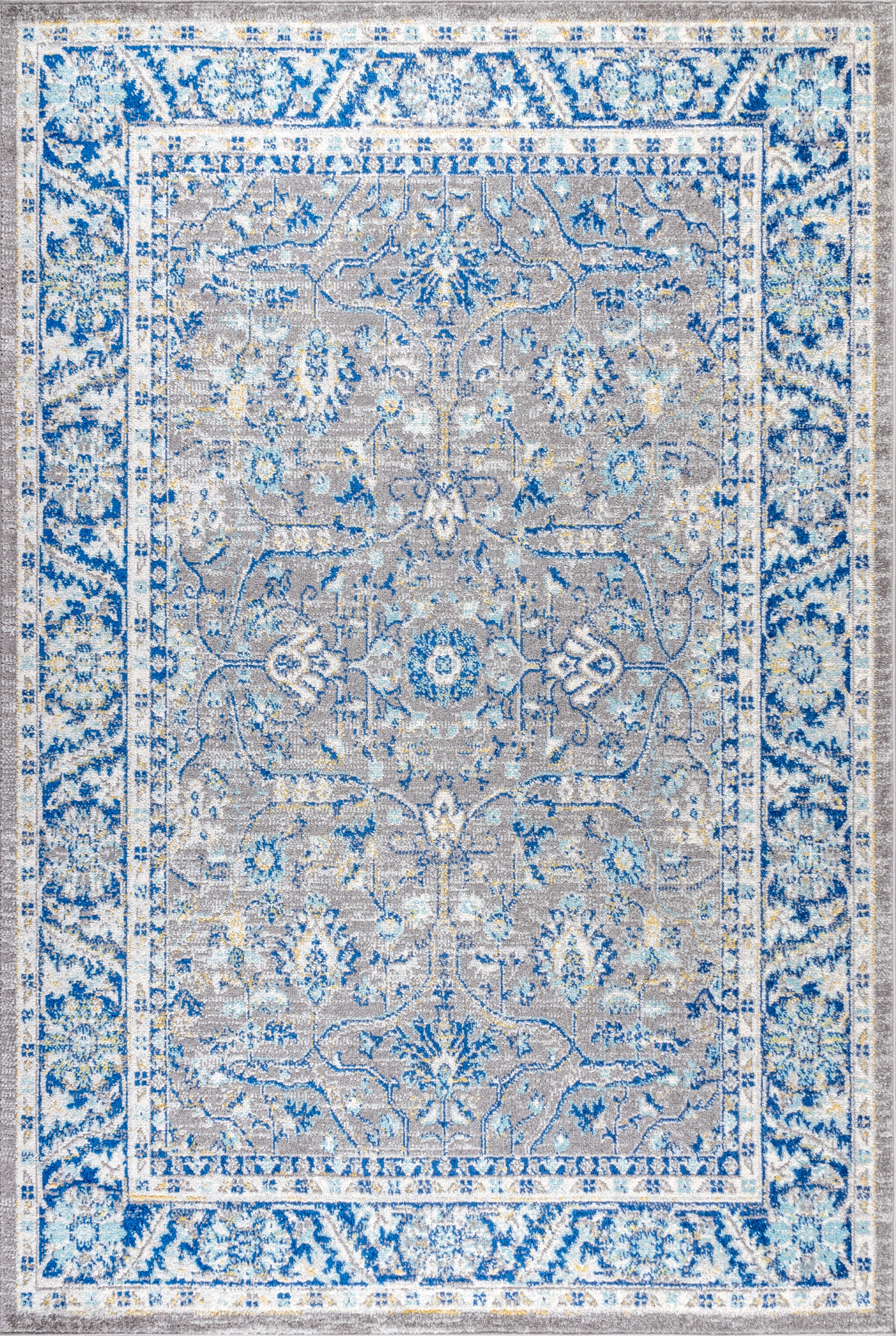 Jonathan Y 5' x 8' Area Rug, Gray, large