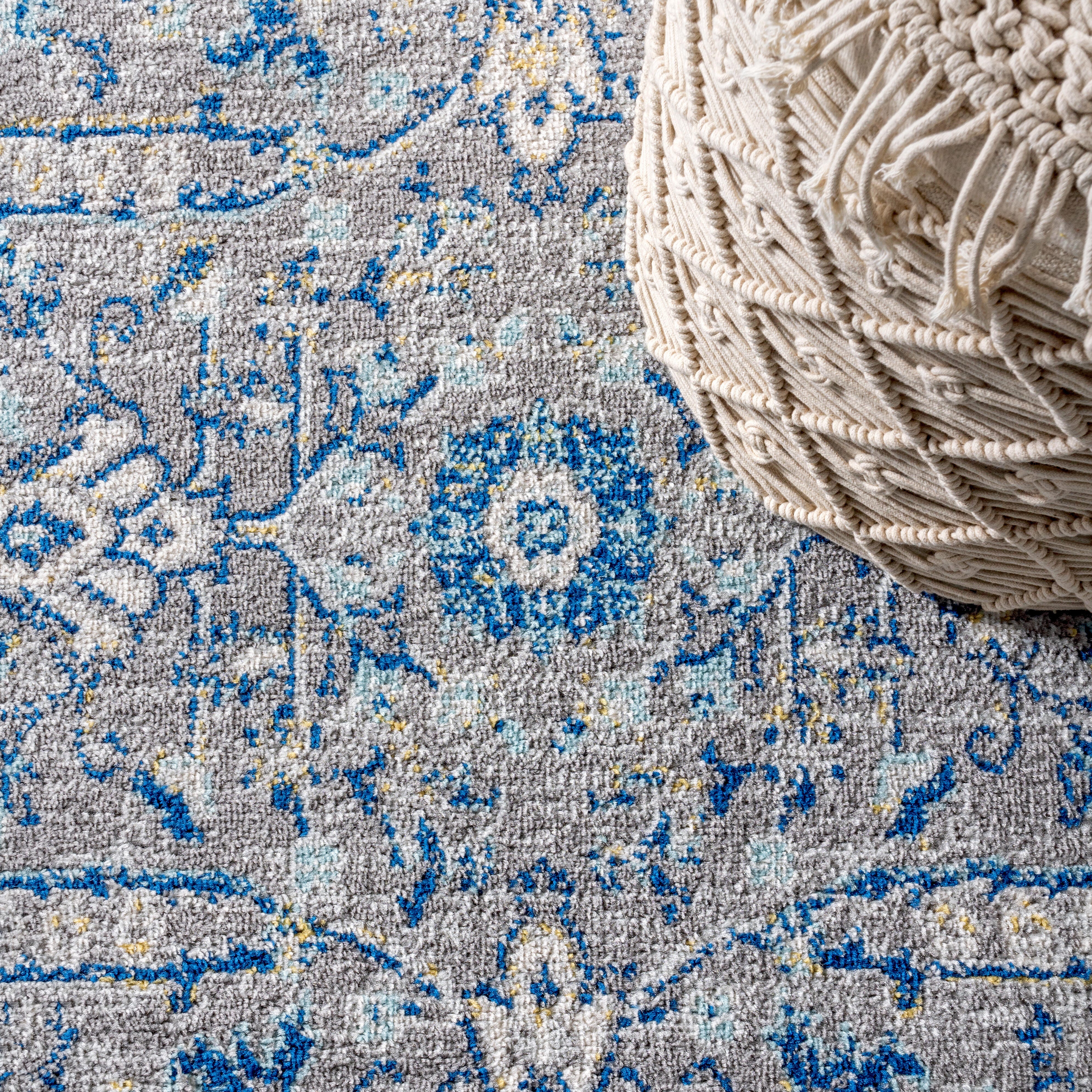 Jonathan Y 8' x 10' Area Rug, Gray, large