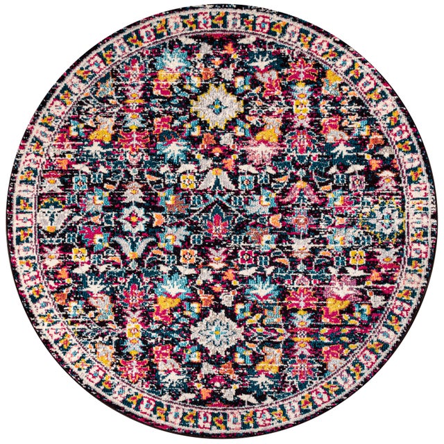 Jonathan Y Persian 5' x 5' Round Area Rug