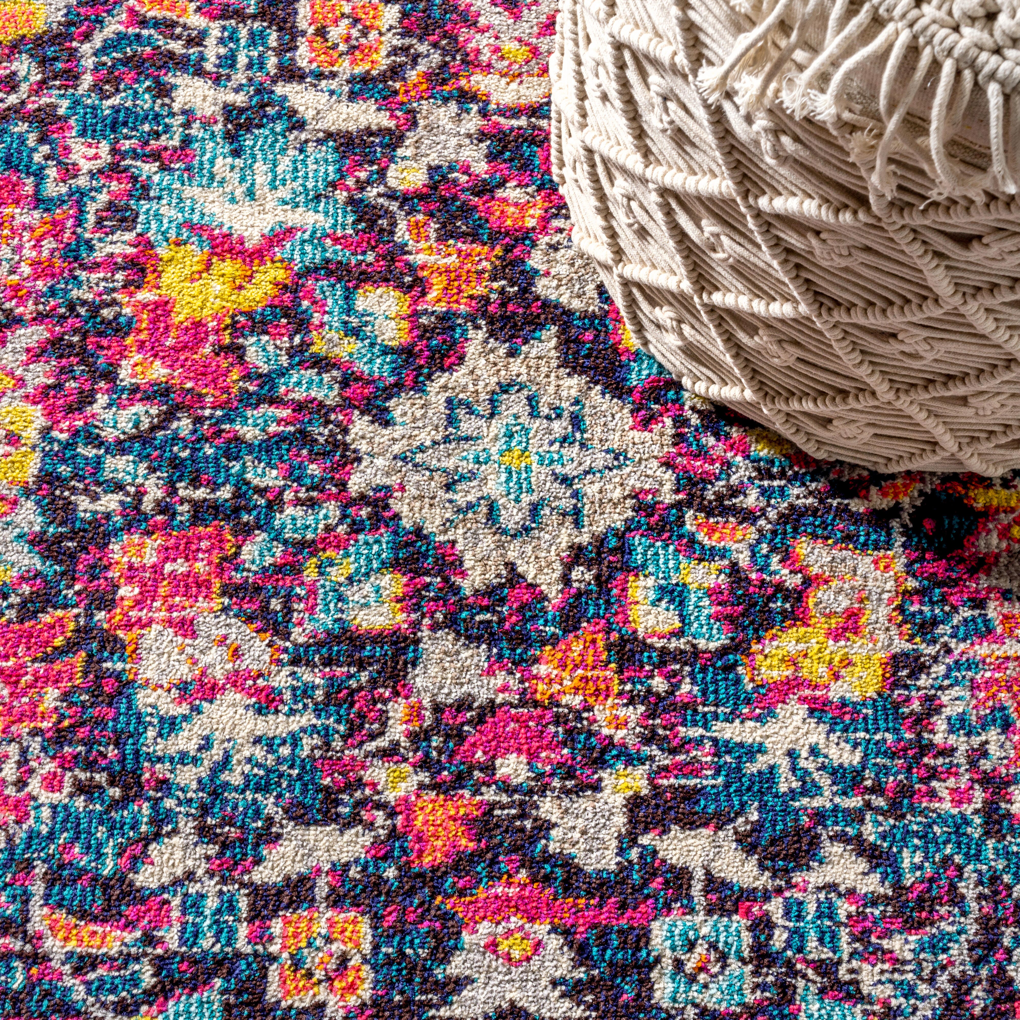 Jonathan Y Persian 8' x 10' Area Rug, Multi, large