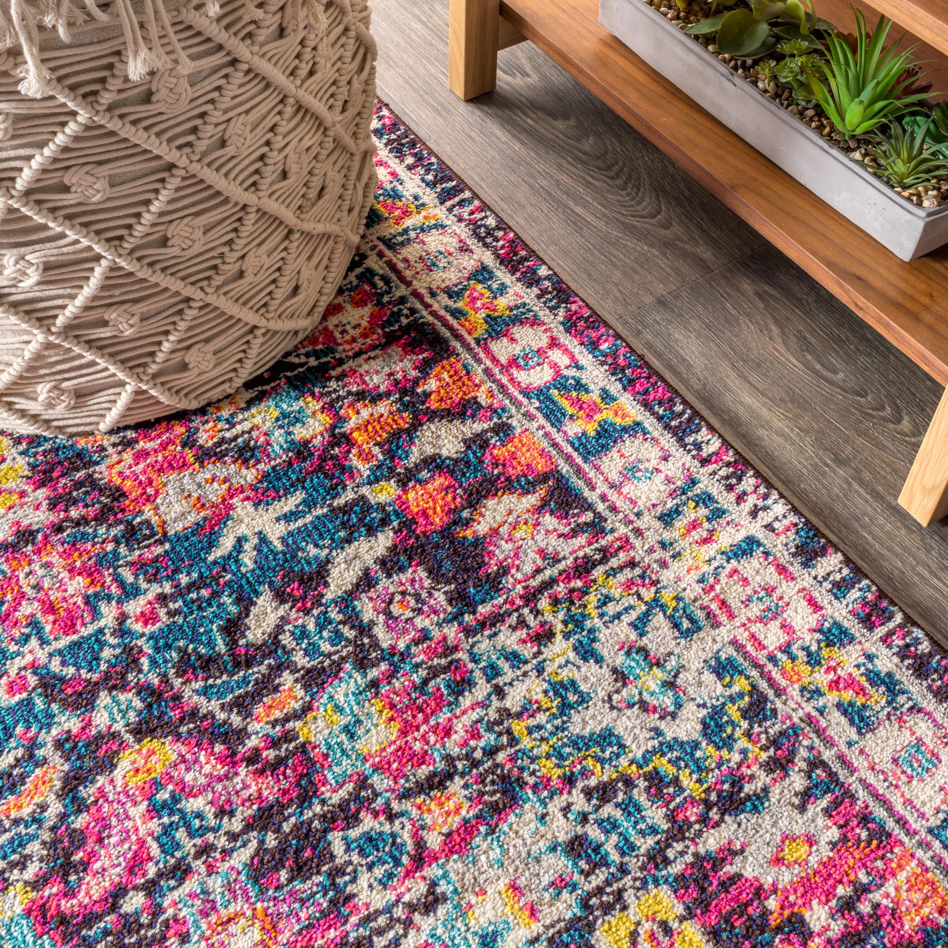 Jonathan Y Persian 8' x 10' Area Rug, Multi, large