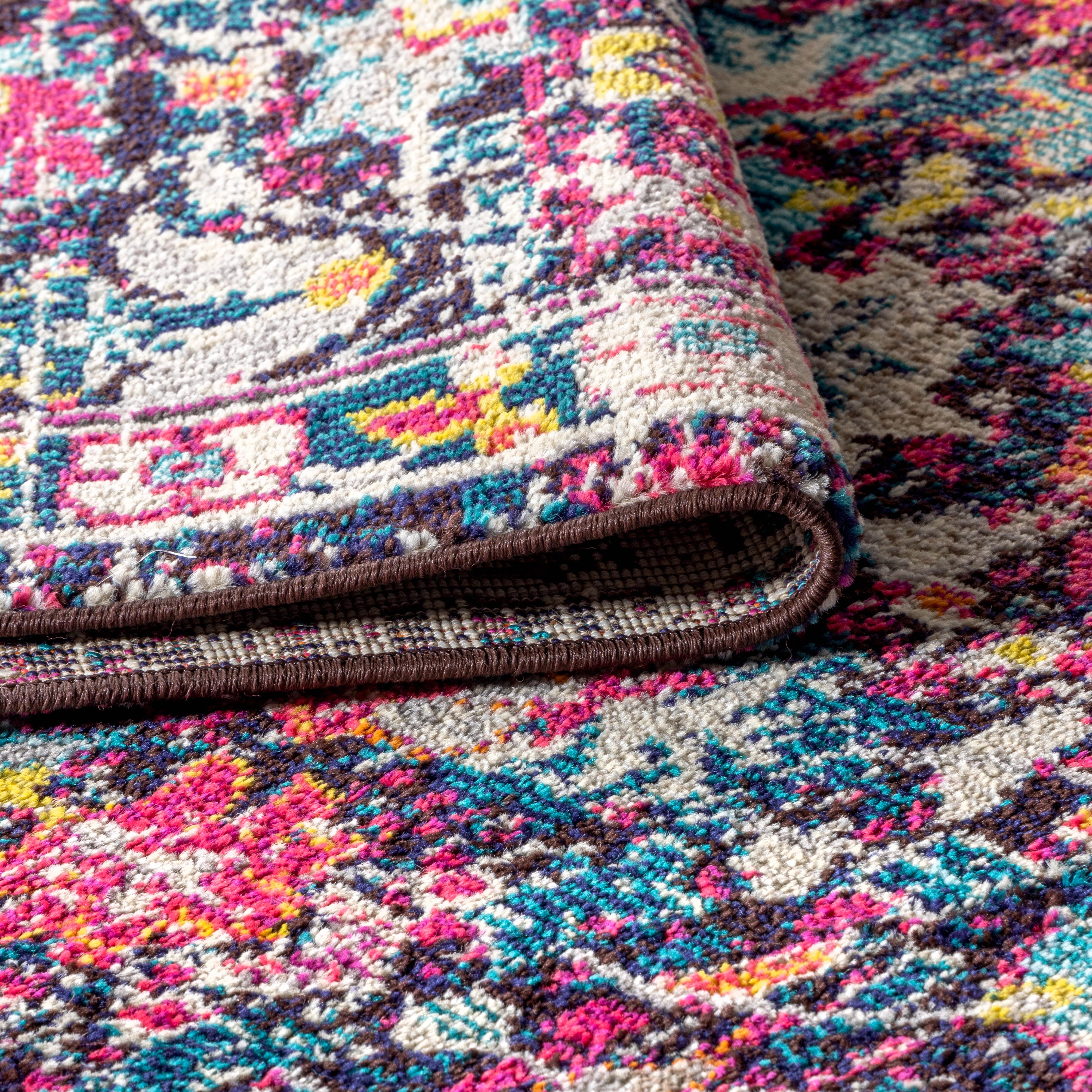Jonathan Y Persian 2' x 8' Runner Rug, Multi, large