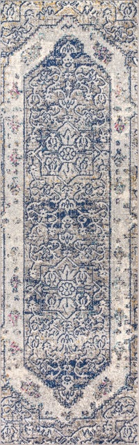 Jonathan Y Persian 2' x 8' Medallion Runner Rug, Blue