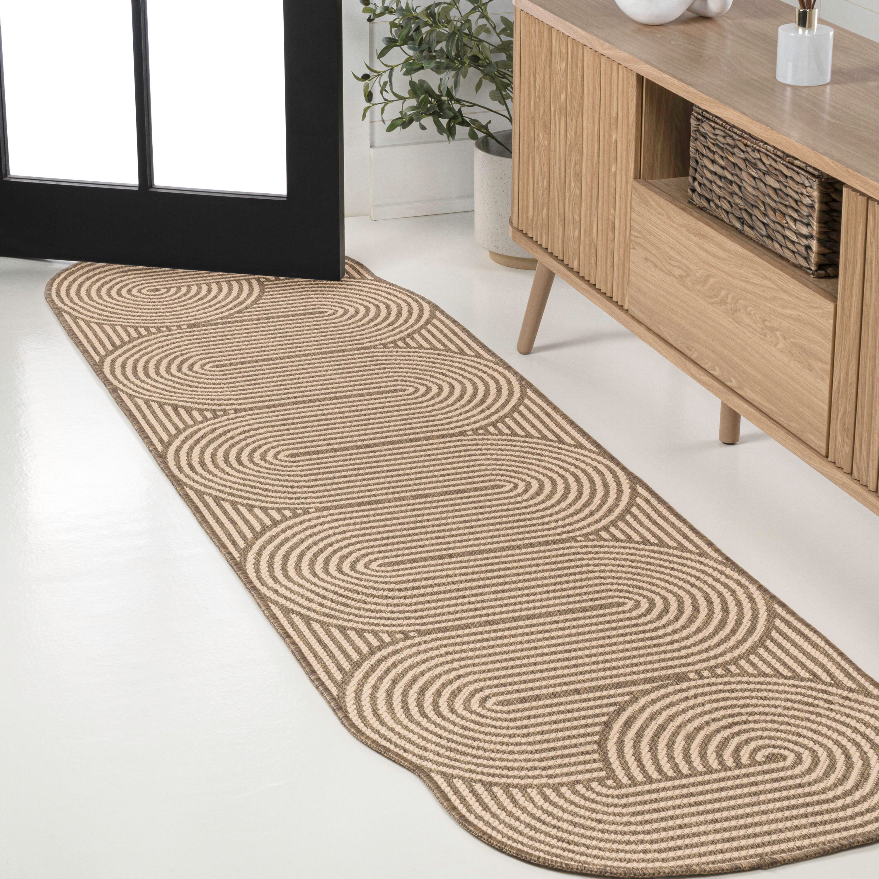 Jonathan Y Margot 2' x 8' Area Rug, Beige/Brown, rollover