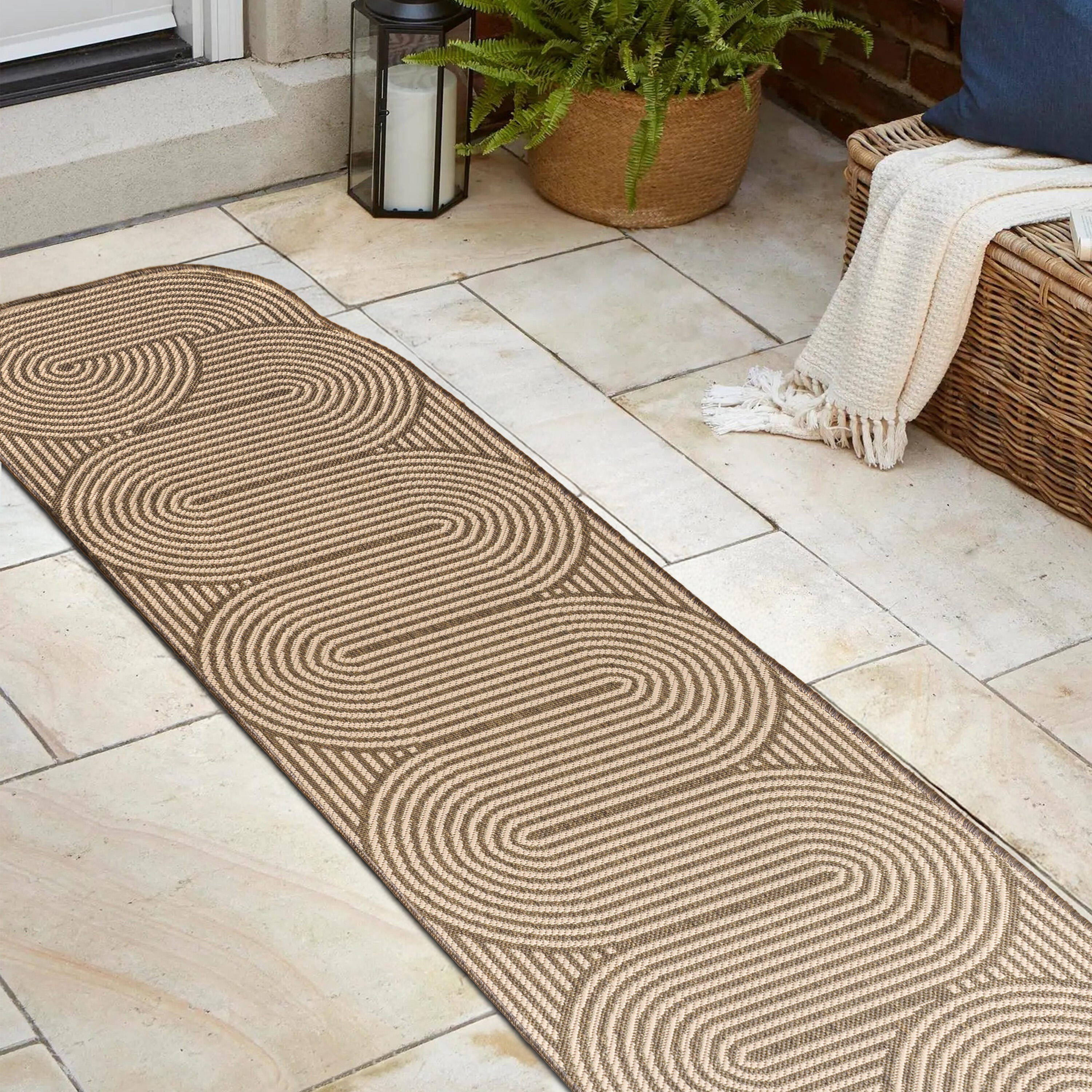 Jonathan Y Margot 2' x 8' Area Rug, Beige/Brown, large