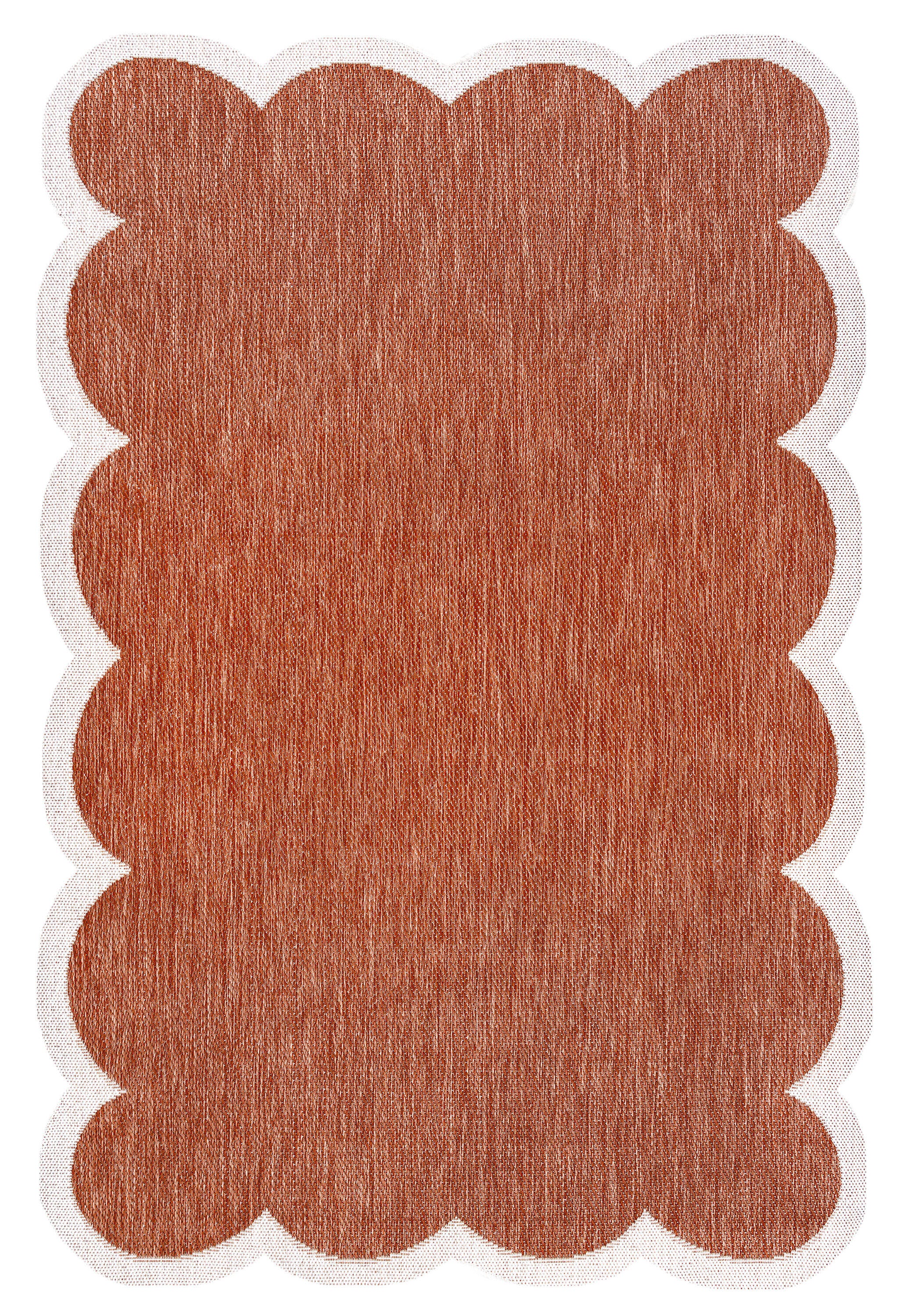 Jonathan Y Alice 4' x 6' Area Rug, Terra/Cream, large