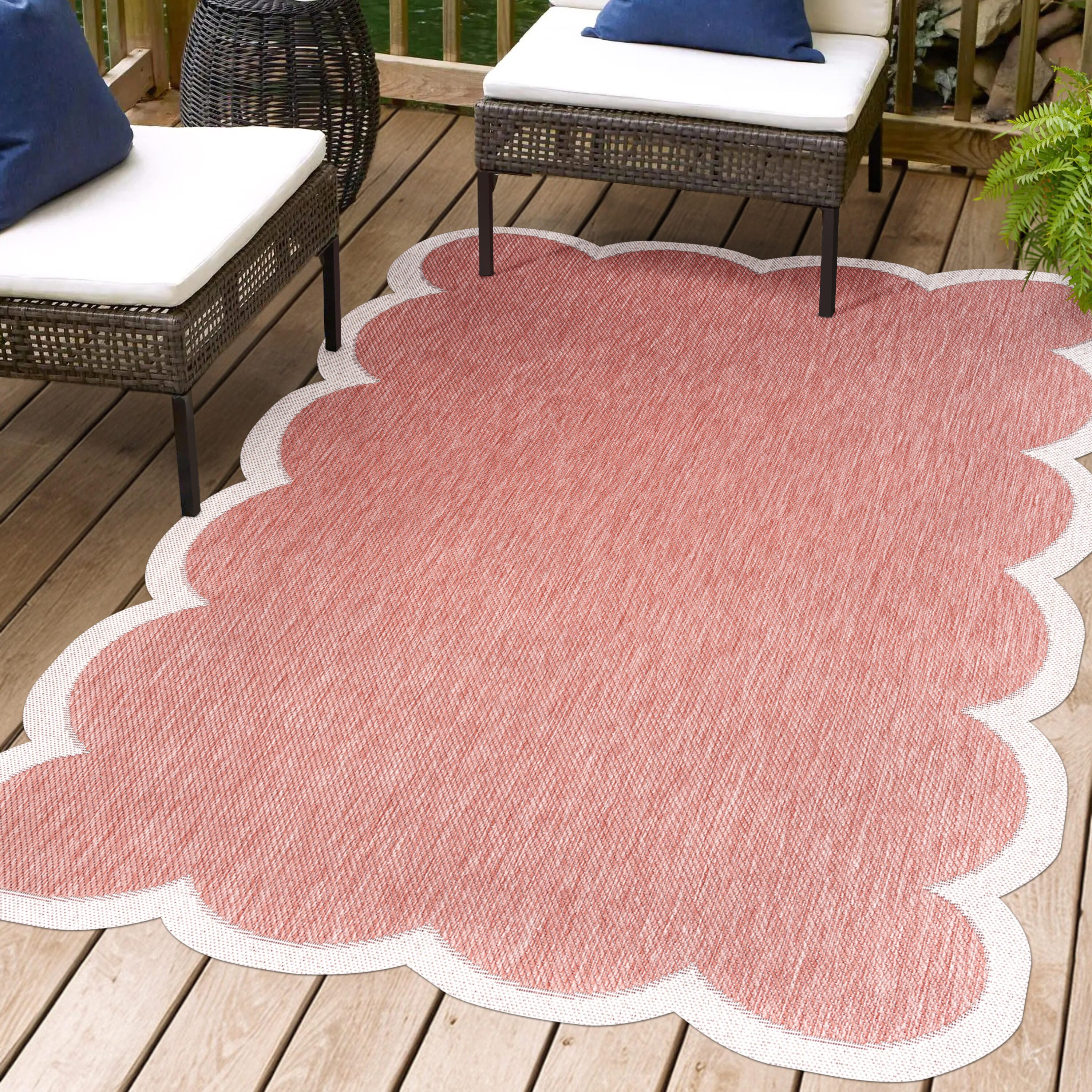 Jonathan Y Alice 5' x 8' Area Rug, Light Rose/Cream, large