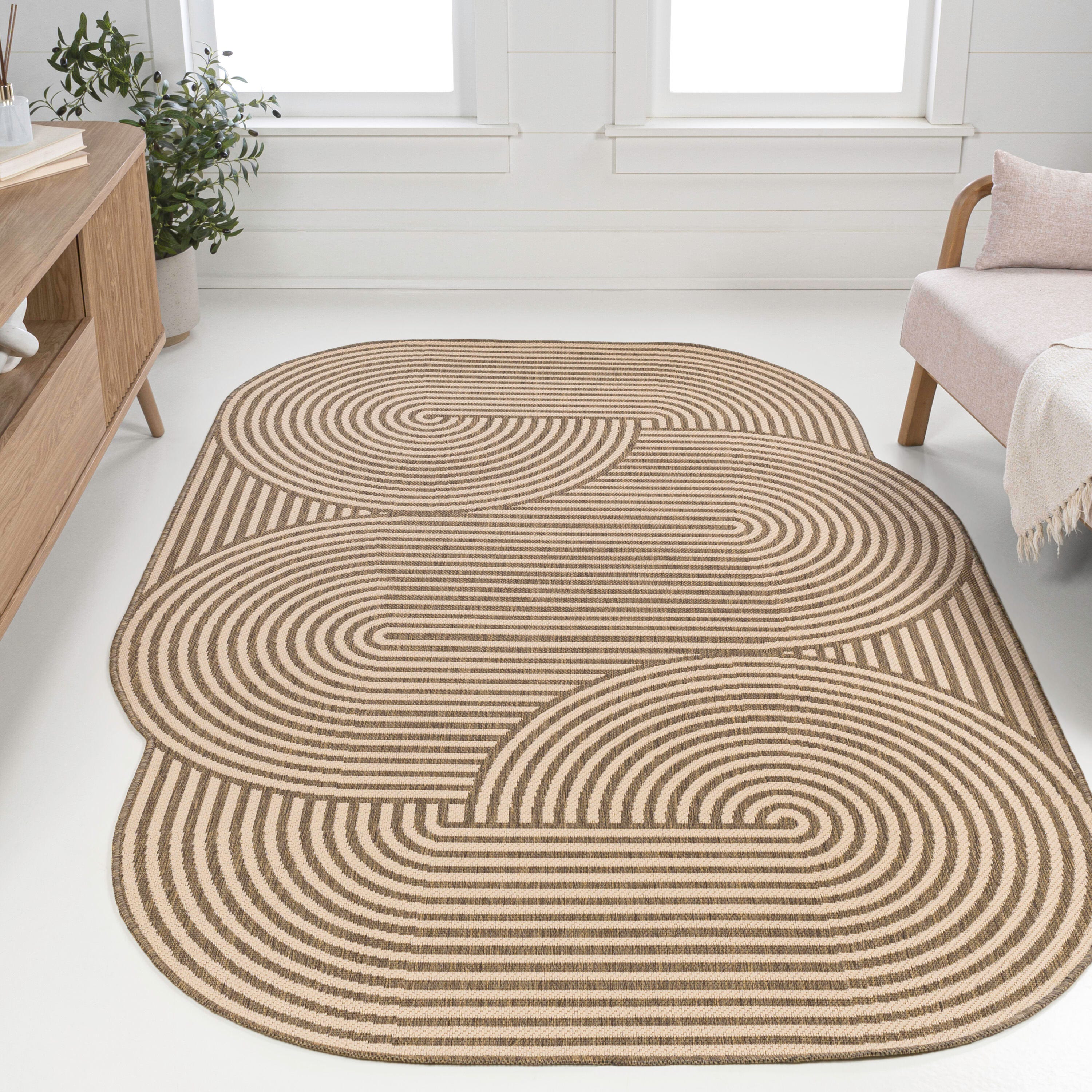 Jonathan Y Margot 5' x 8' Area Rug, Beige/Brown, rollover