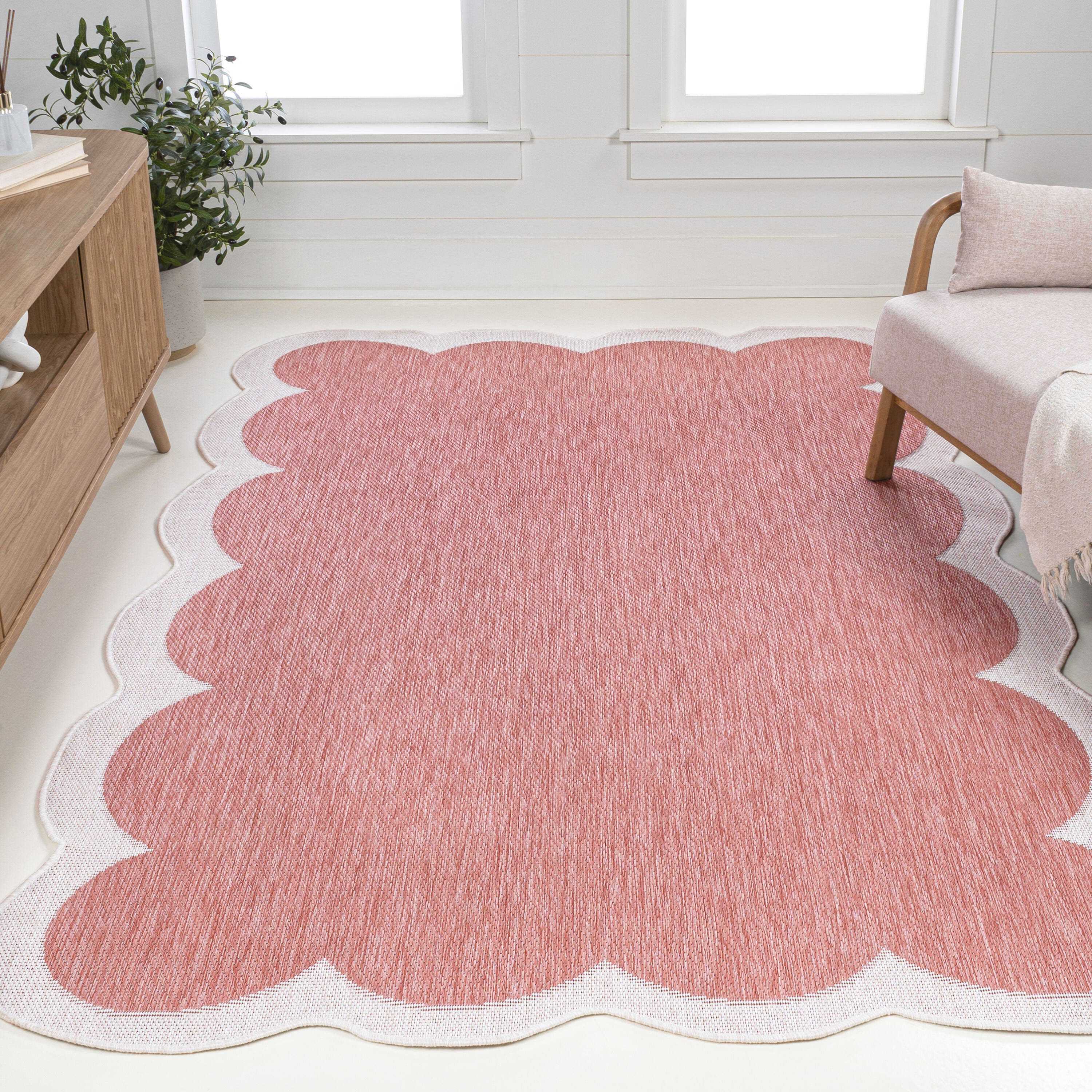Jonathan Y Alice 8' x 10' Area Rug, Light Rose/Cream, rollover