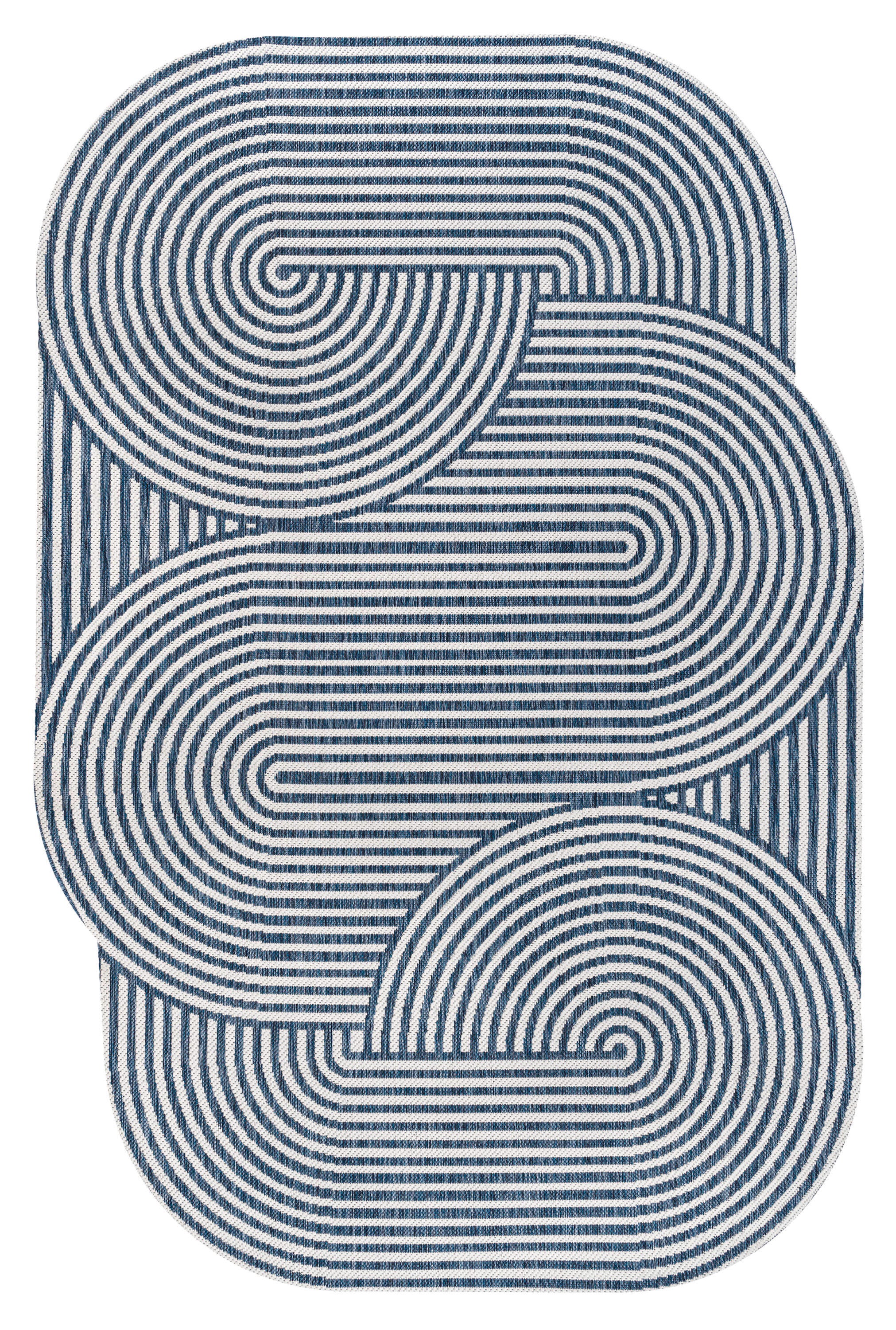 Jonathan Y Margot 8' x 10' Area Rug, Cream/Navy, large
