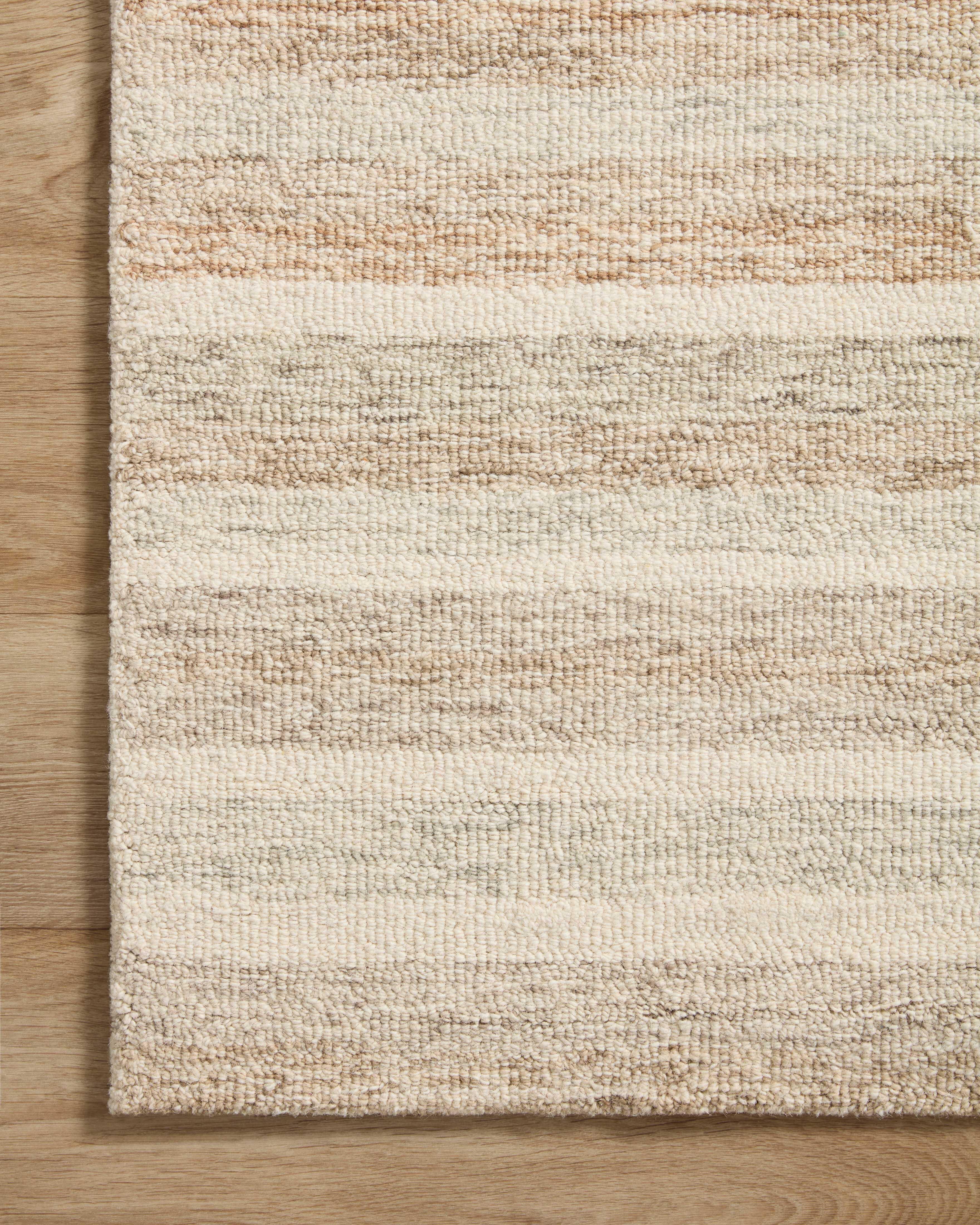 Chris Loves Julia x Loloi Chris 5' x 7' 6" Area Rug, Ivory/Clay, large