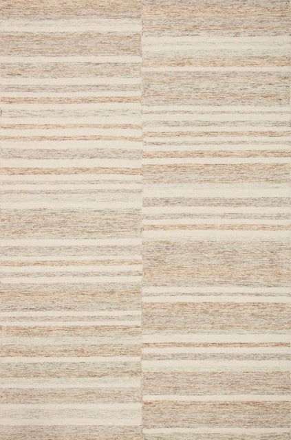 Chris Loves Julia x Loloi Chris 8' 6" x 11' 6" Area Rug, Ivory/Clay
