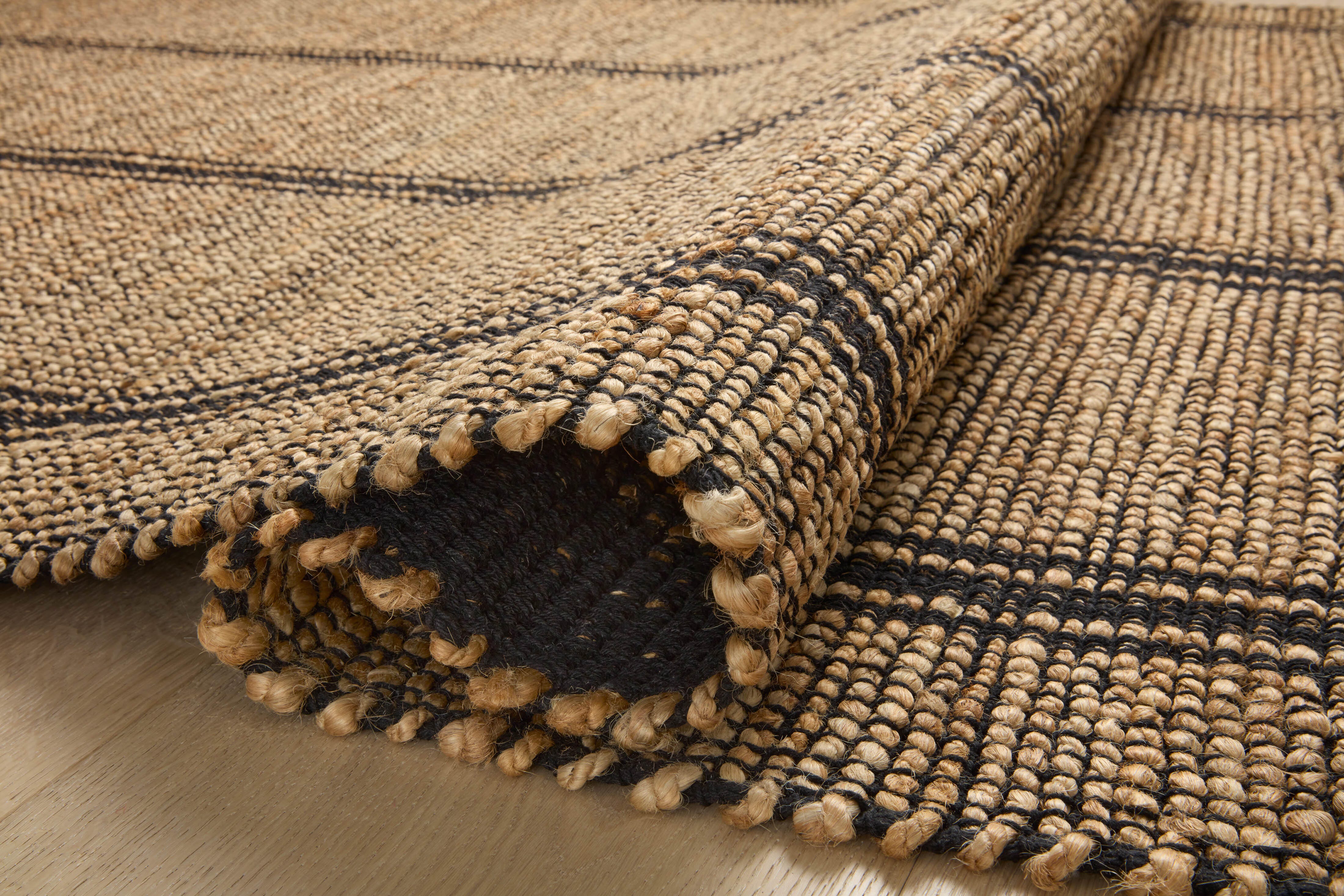 Angela Rose x Loloi Colton 7' 6" x 9' 6" Area Rug, Natural/Black, large