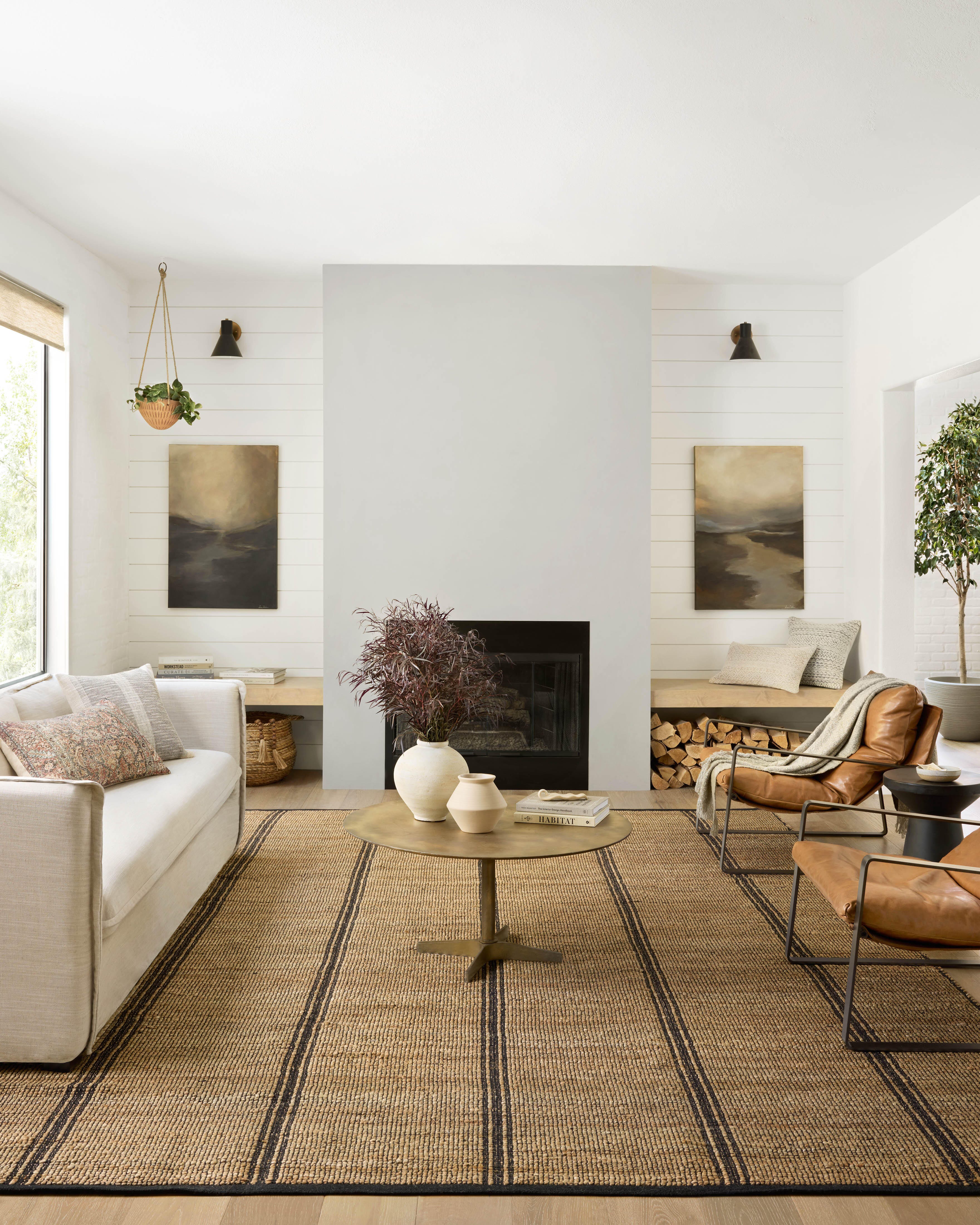 Angela Rose x Loloi Colton 10' x 14' Area Rug, Natural/Black, rollover