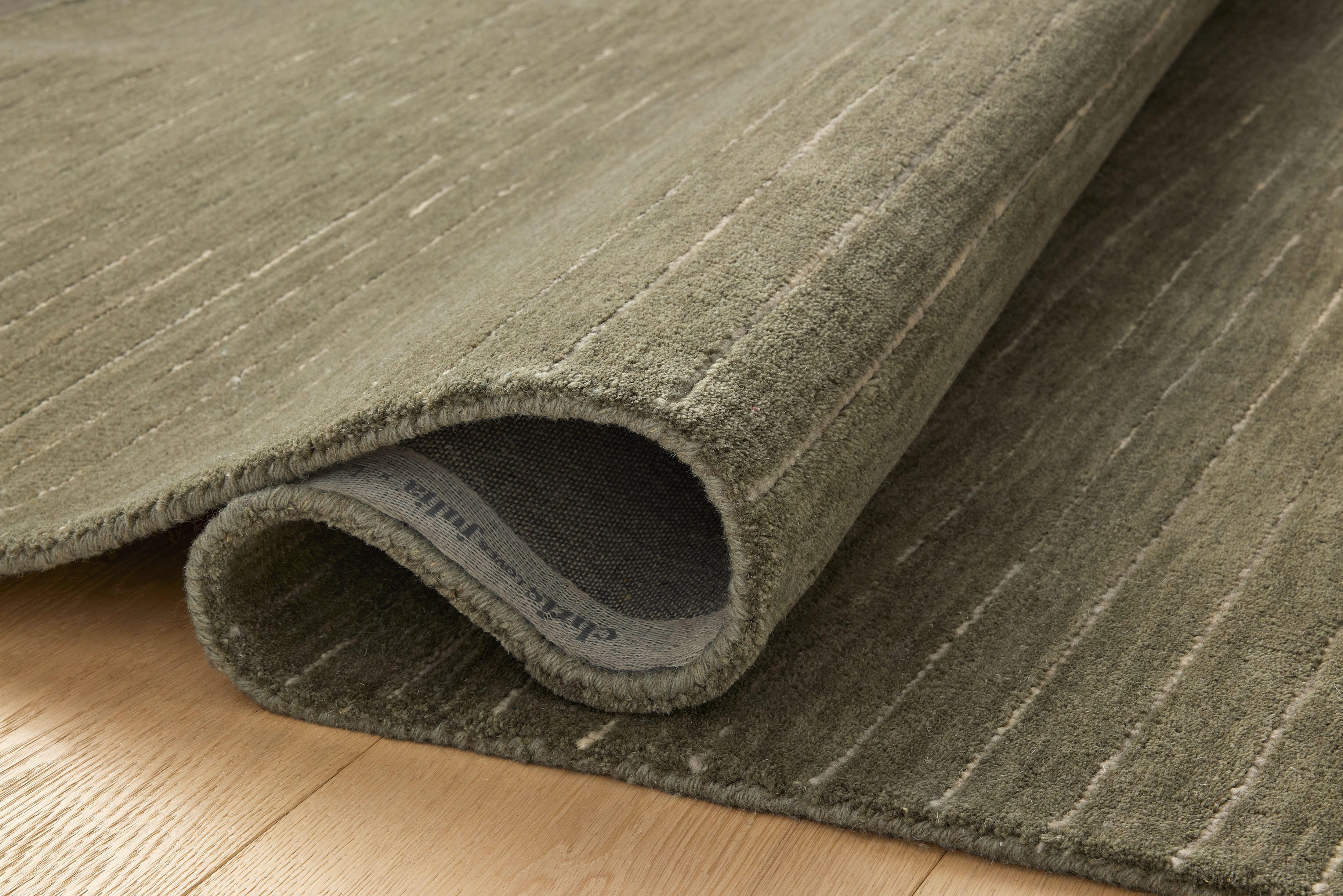 Chris Loves Julia x Loloi Henry 5' x 7' 6" Area Rug, Olive/Ivory, large