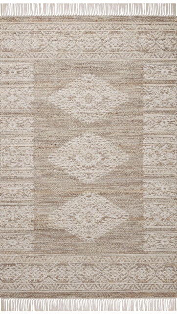 Angela Rose x Loloi Rivers 8' 6" x 11' 6" Area Rug, Lilac/Ivory